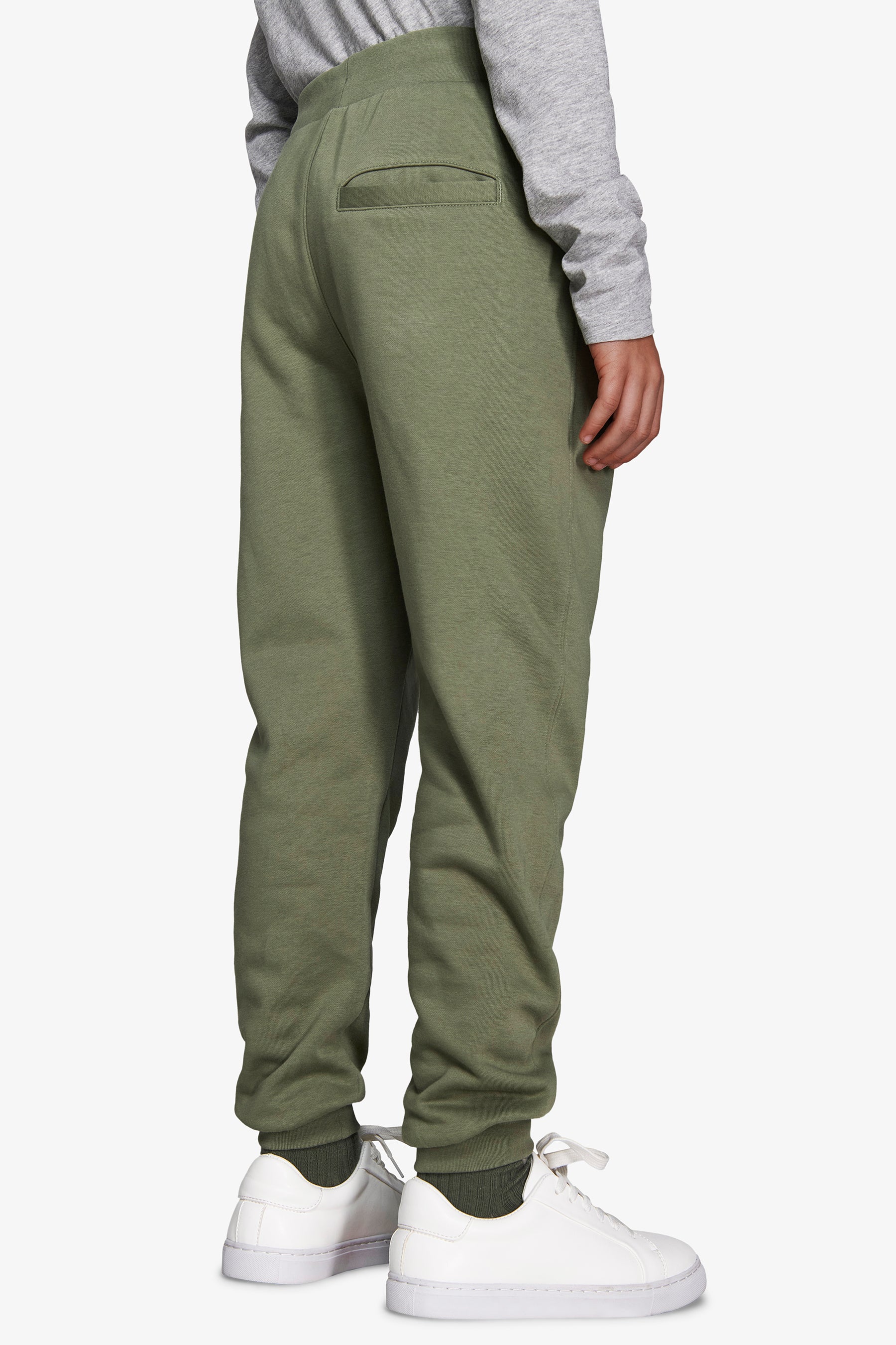 KIDS Green basic sweatpants