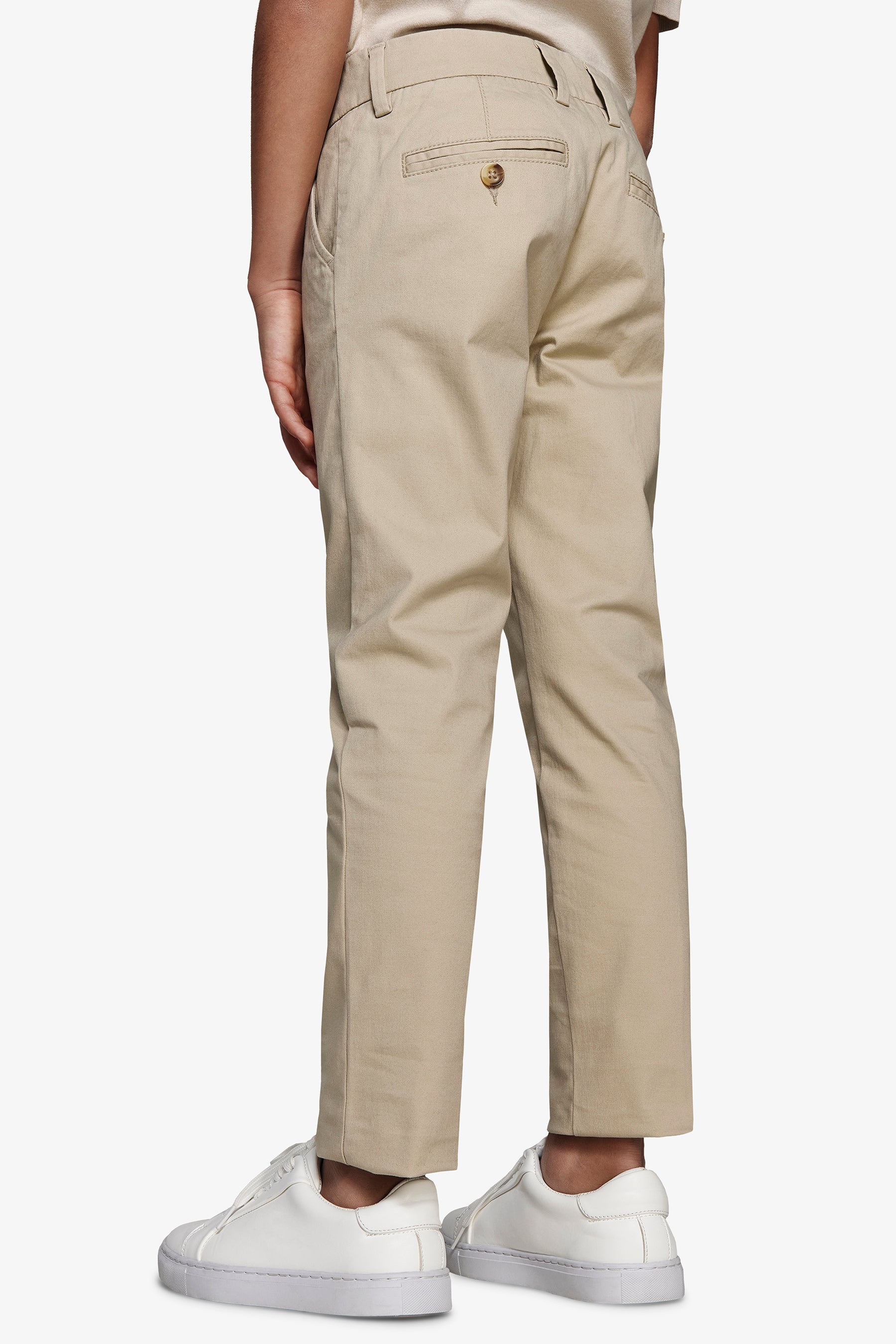 Pantalón tipo chino cream Kids