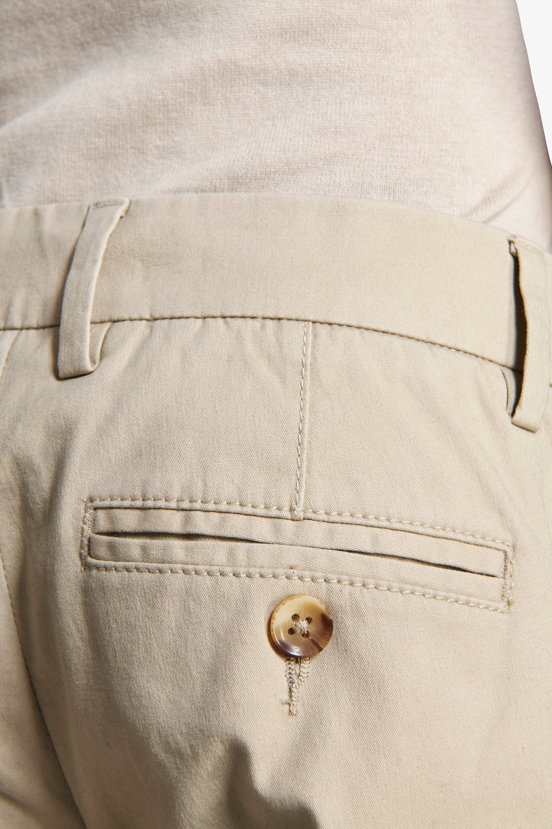 KIDS Cream chino pants