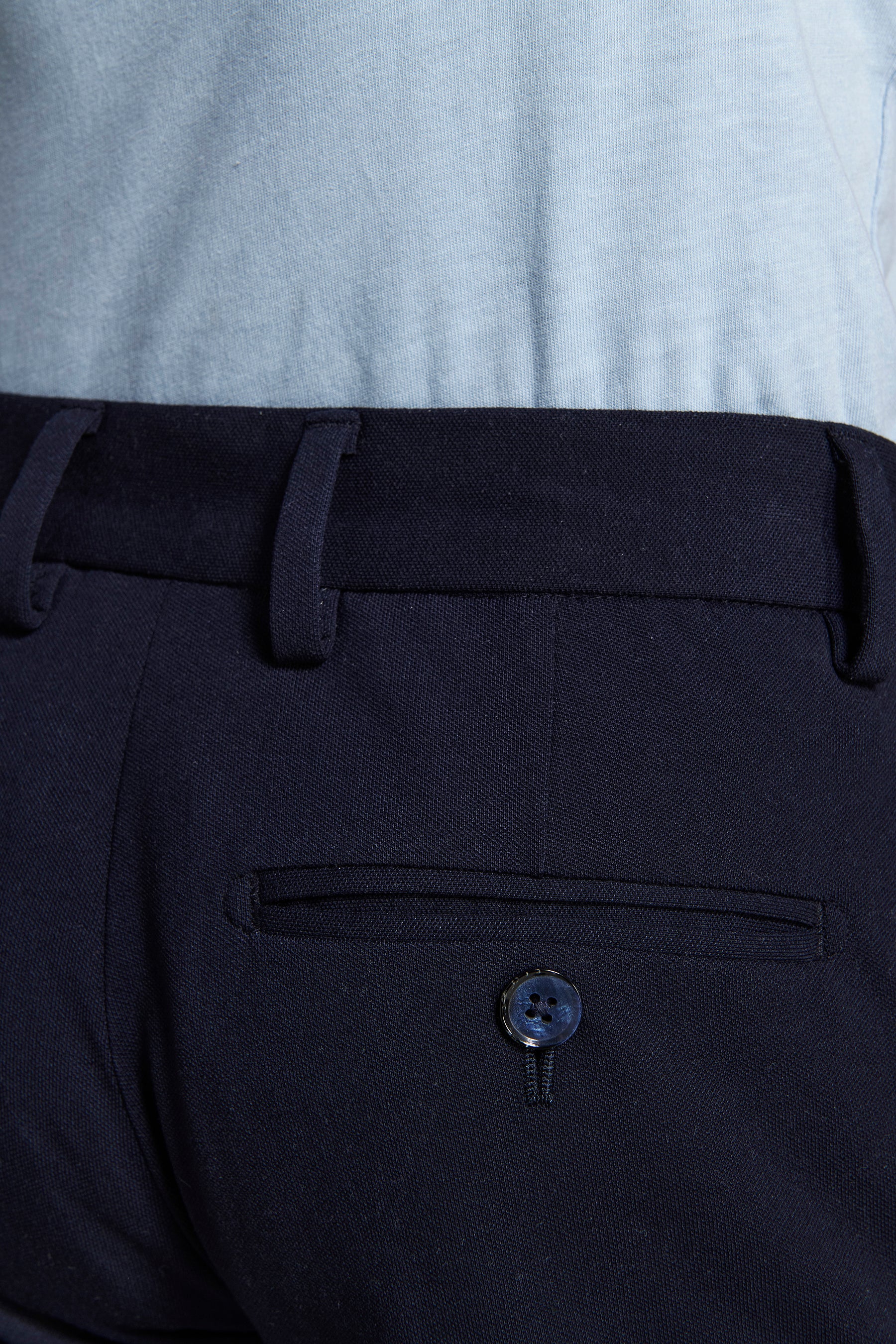 Pantalon bleu en jersey Kids