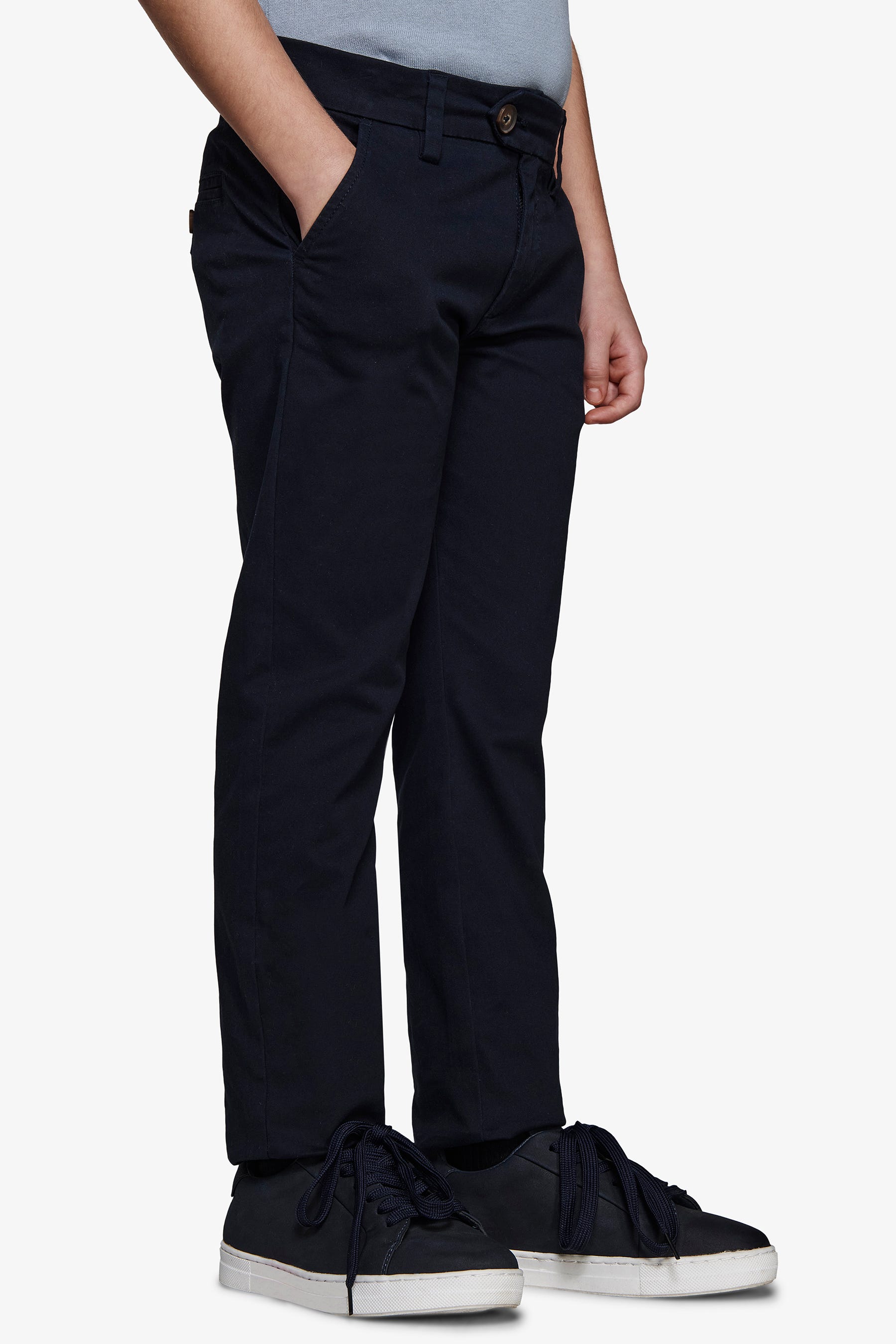 Pantaloni chino blu Kids-Dan John
