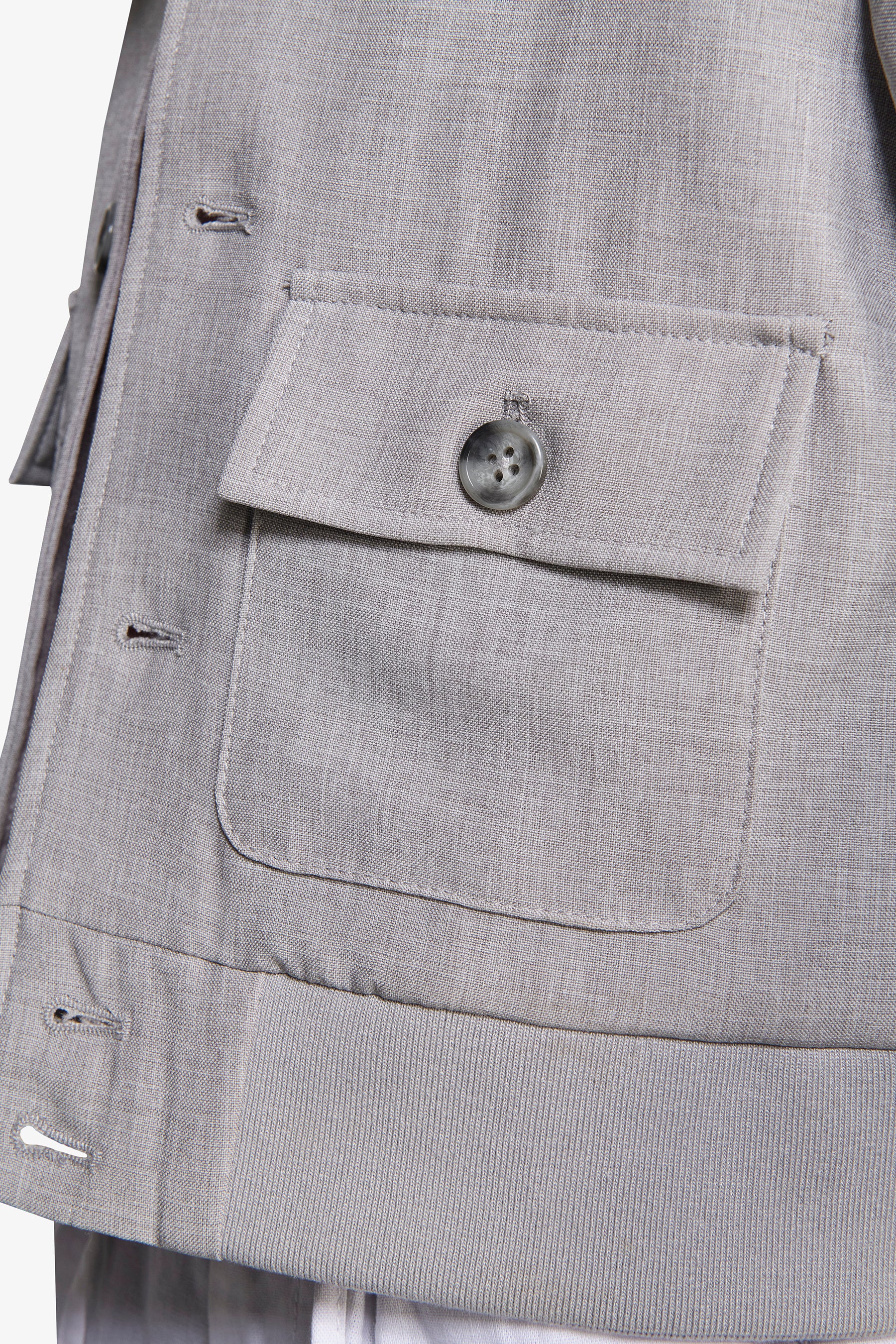 Bomber tela stretch grigio Kids-Dan John