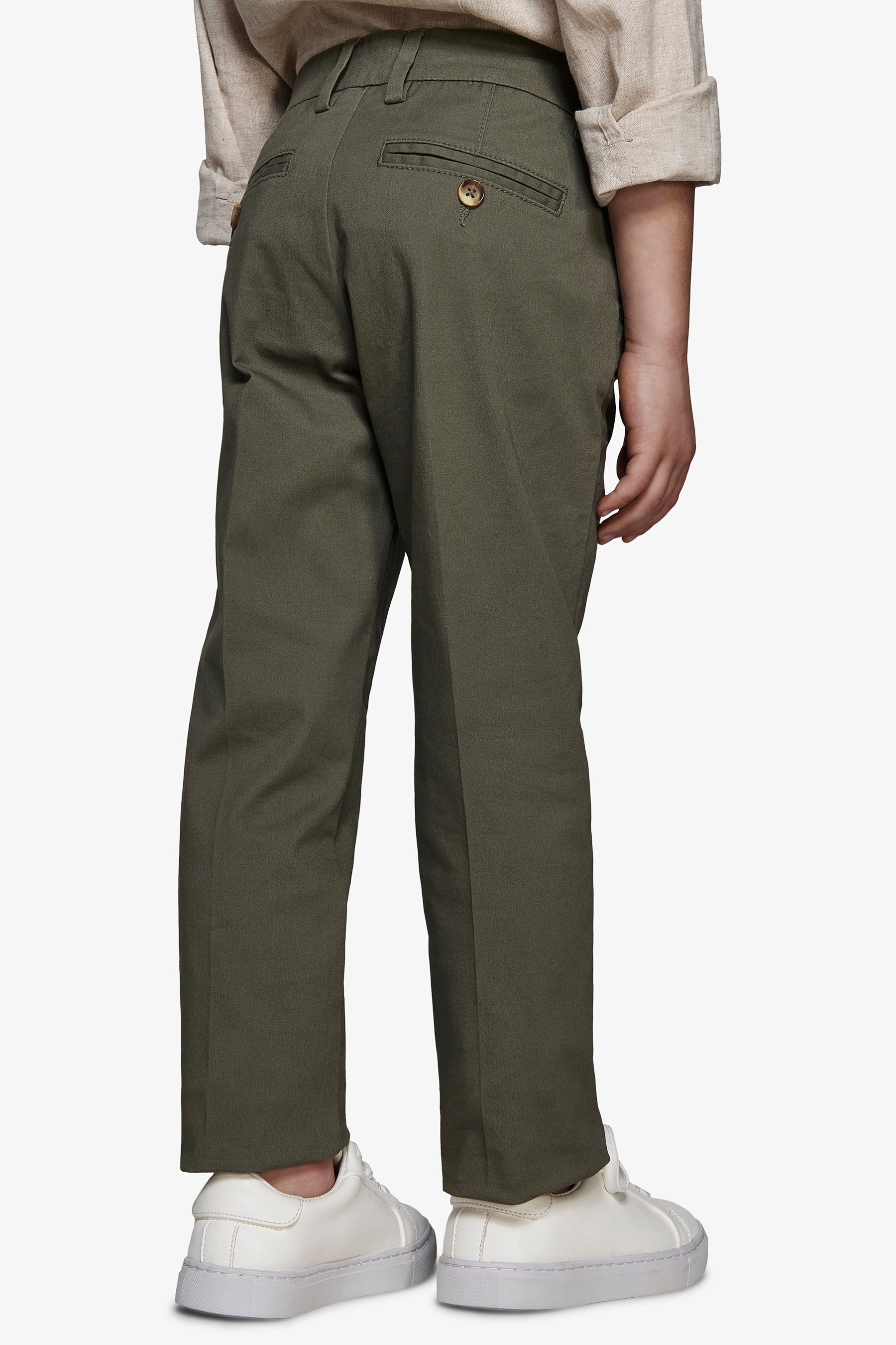 Pantaloni chino verde Kids
