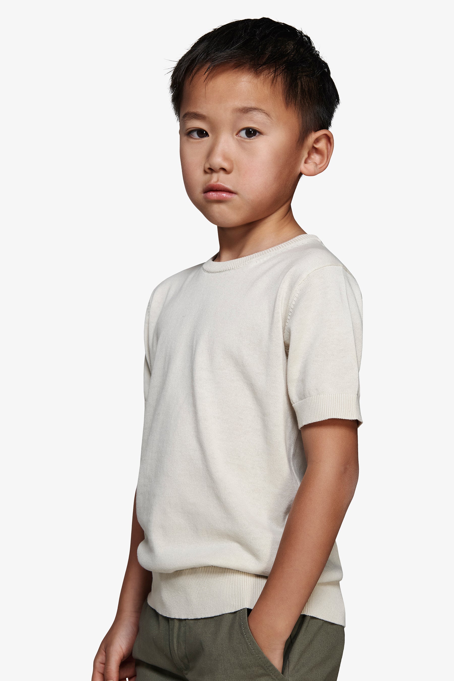 T-shirt in maglia ghiaccio Kids