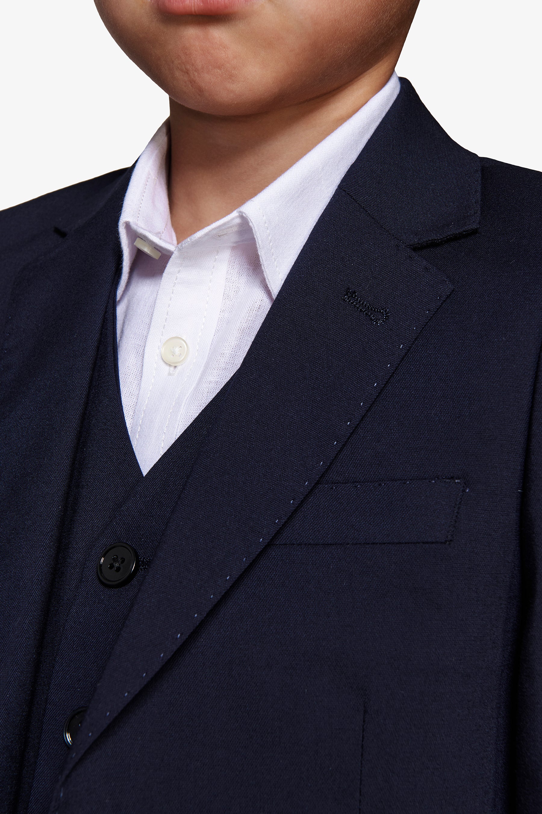 Giacca classica blu Kids-Dan John