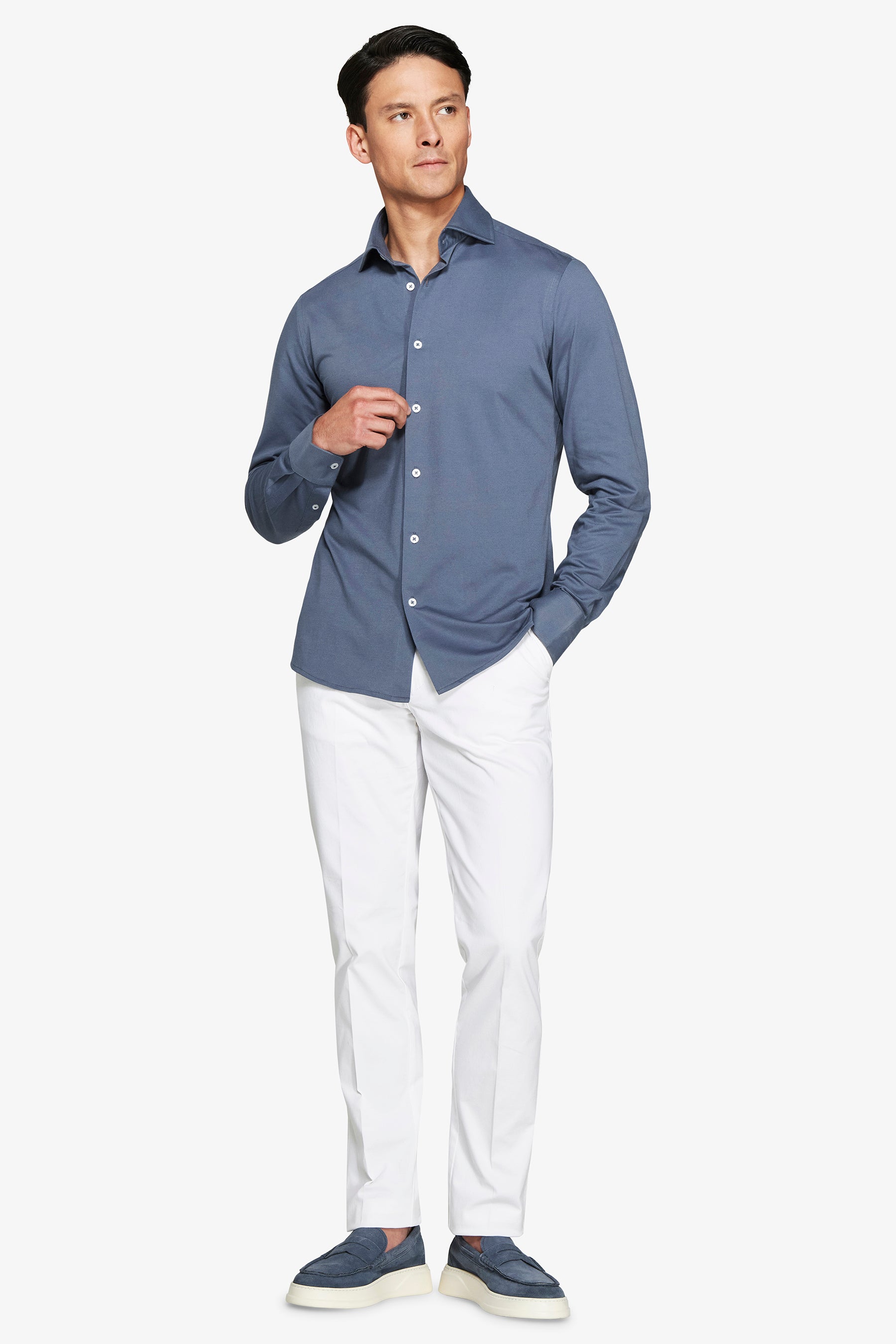 Camicia piquet avion