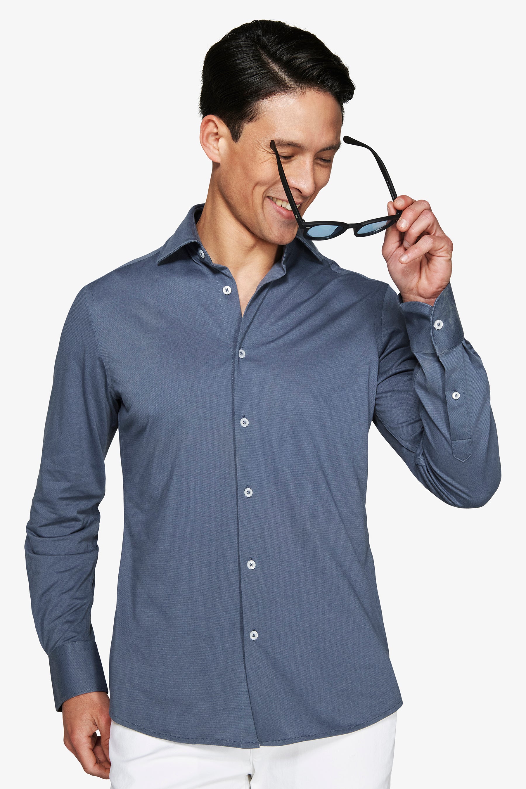 Camicia piquet avion