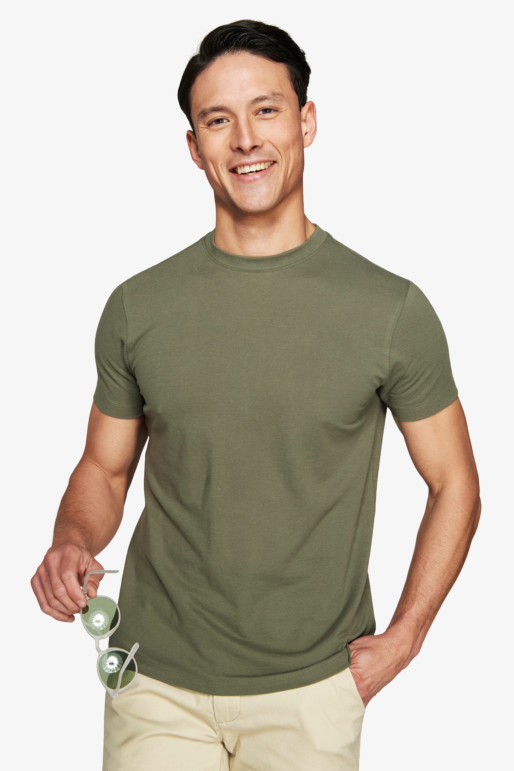 T-shirt armaturata verde-Dan John