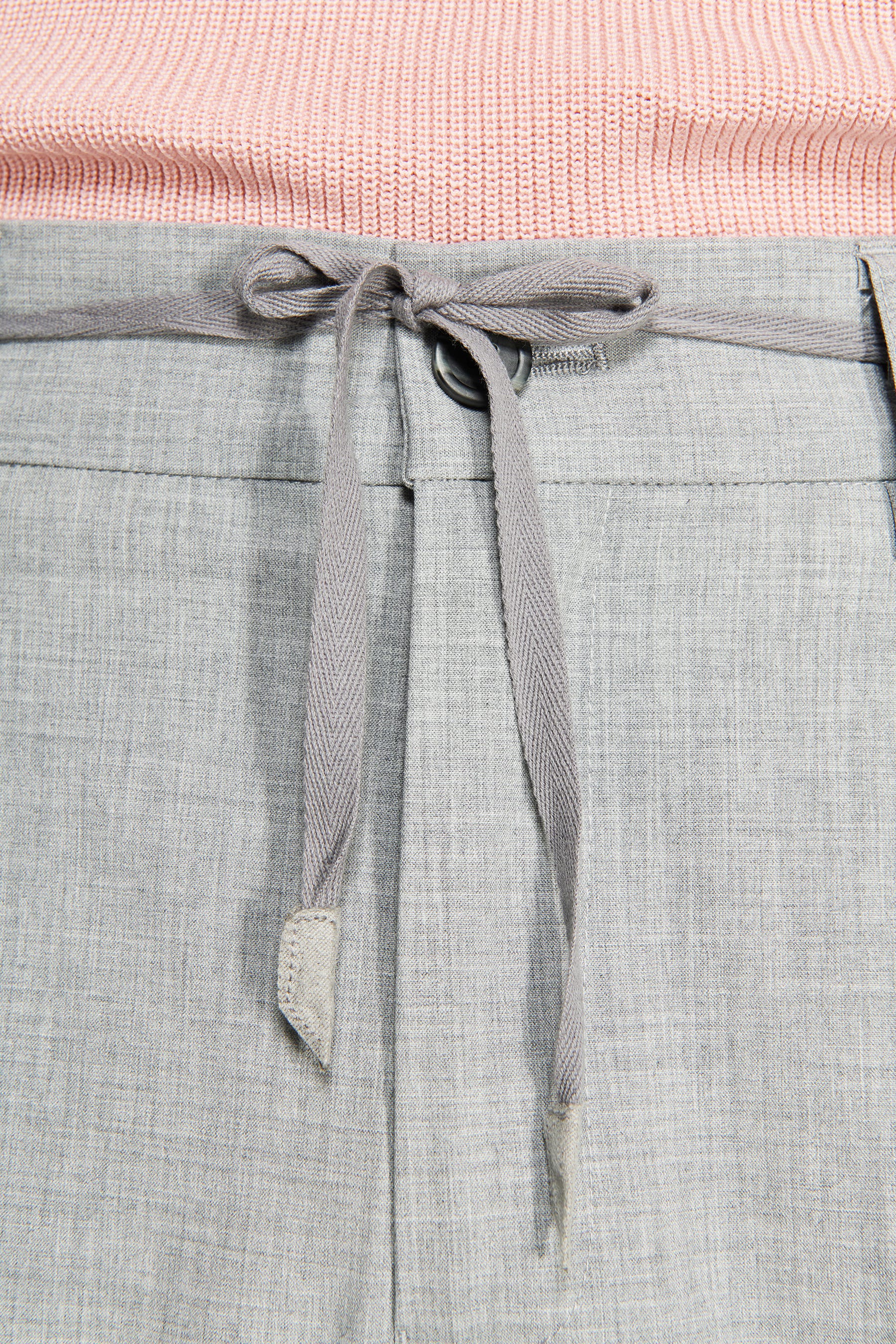 Pantalaccio tela melange grigio-Dan John