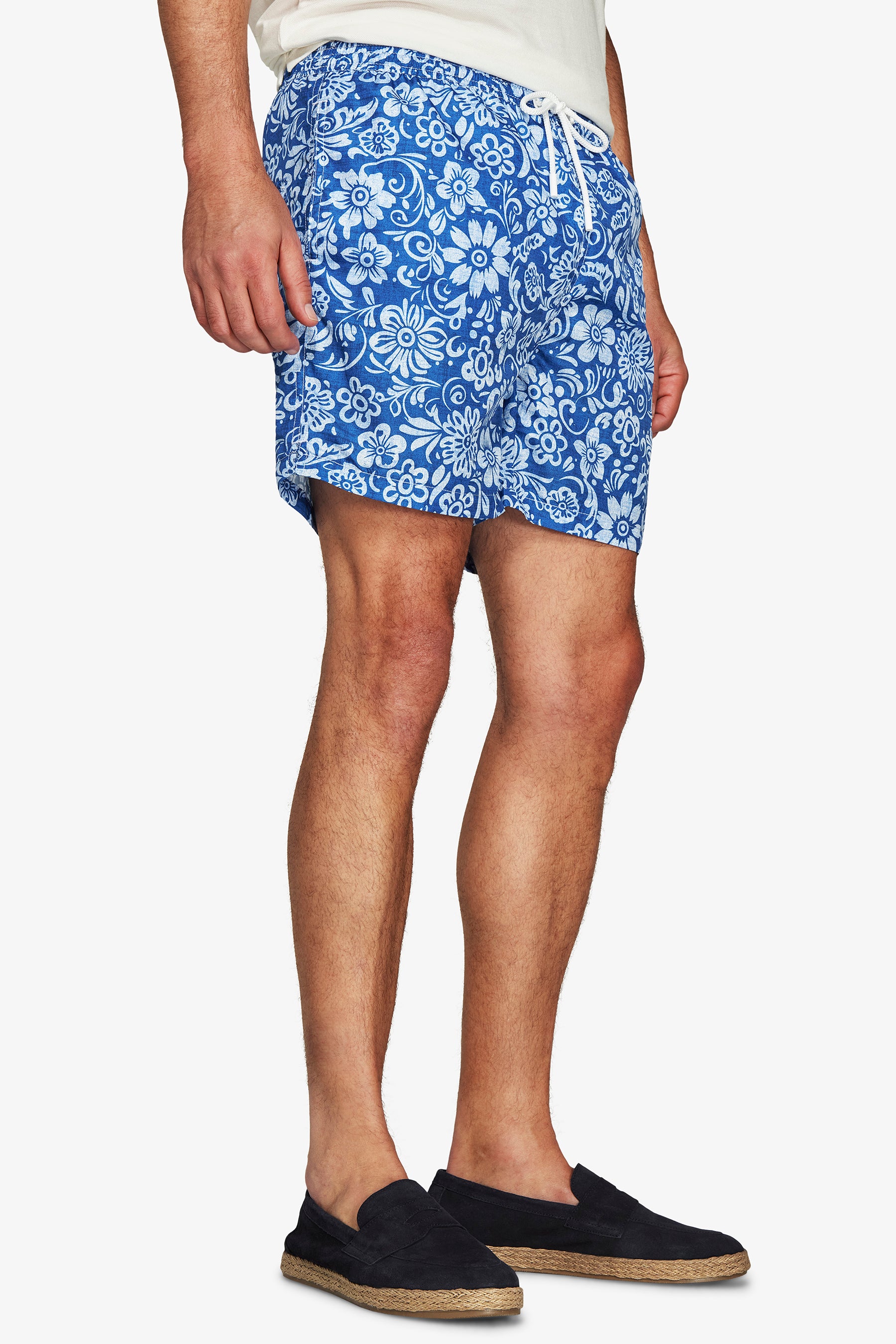 Avion floral print swim trunks