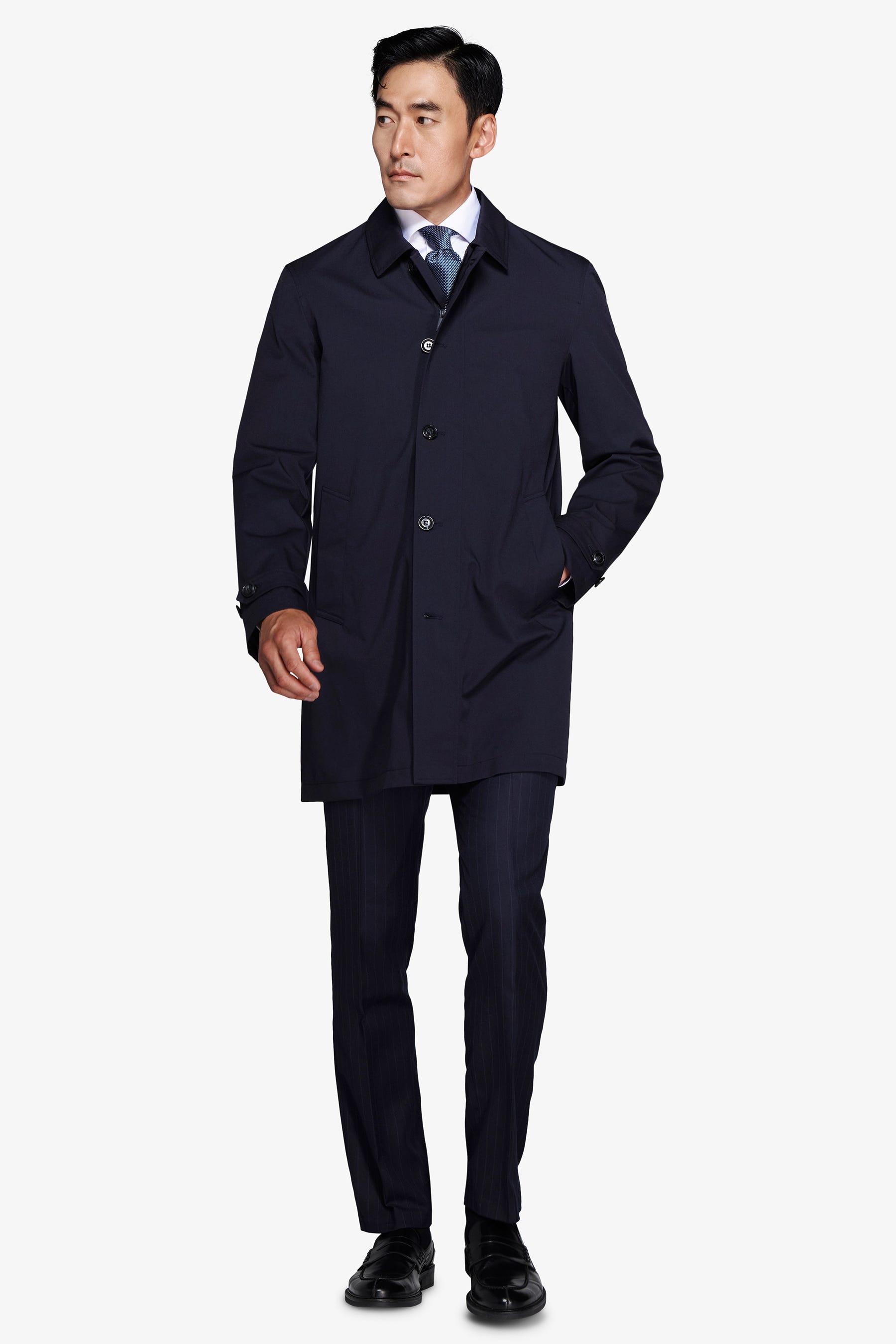 Trench tecnico blu-Dan John