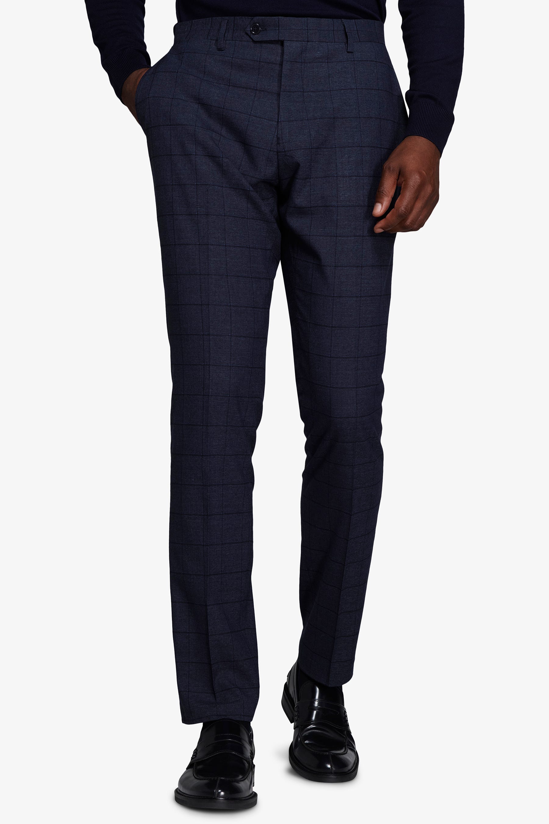 Pantaloni finestrati blu-Dan John