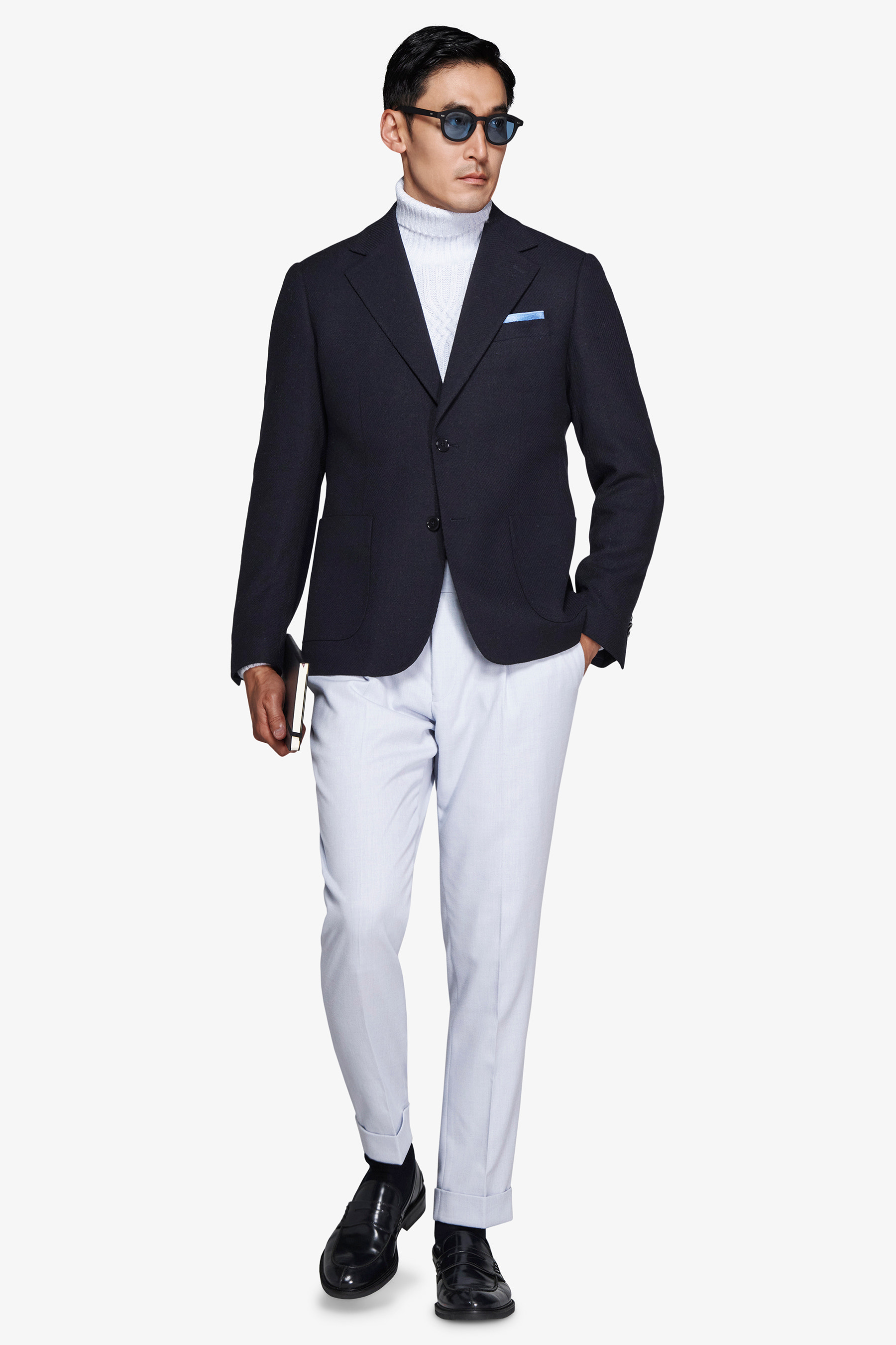 Giacca armaturata blu-Dan John