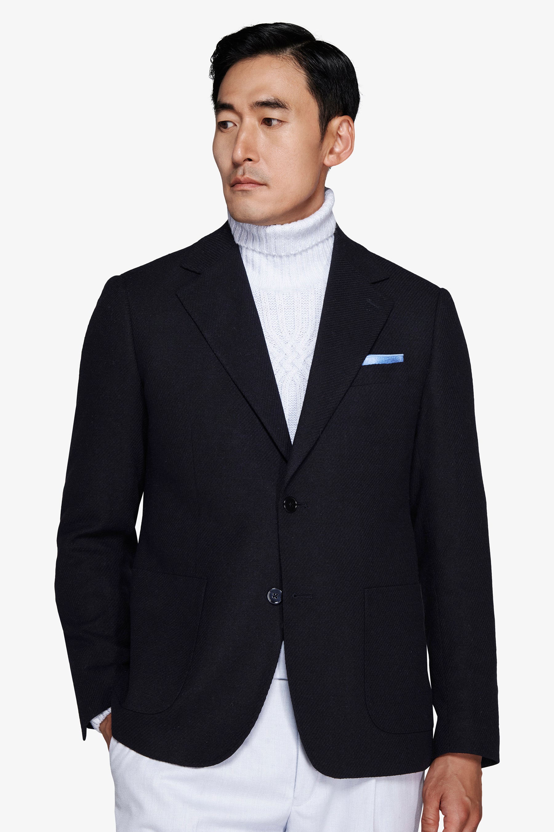 Veste armurée bleue