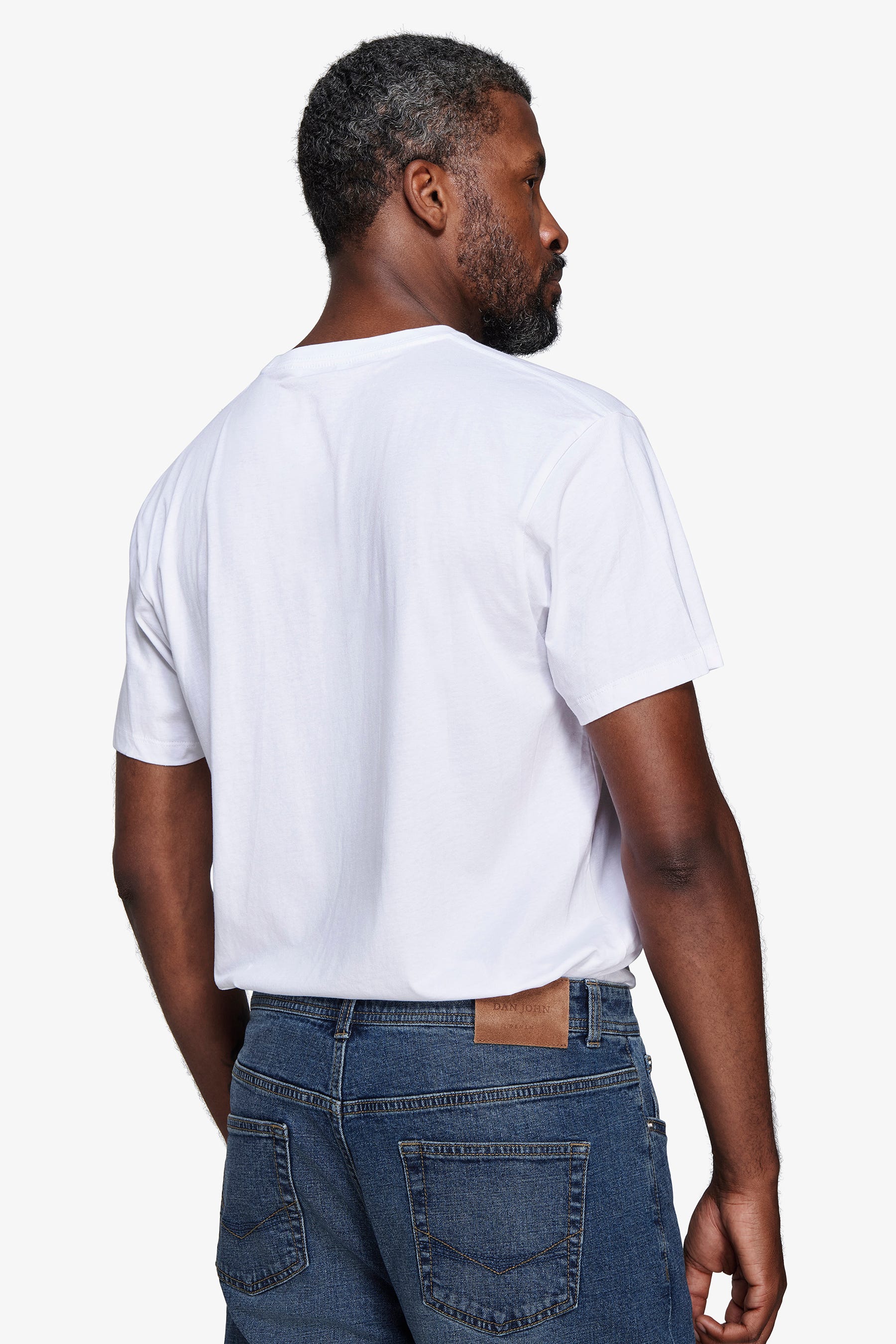 T-shirt basic in cotone bianca