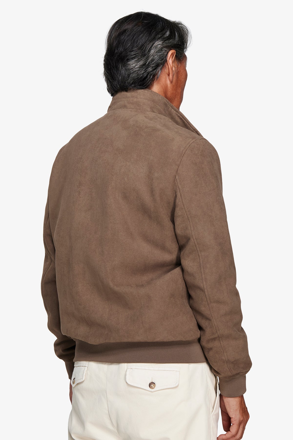 Bomber ecosuede tortora
