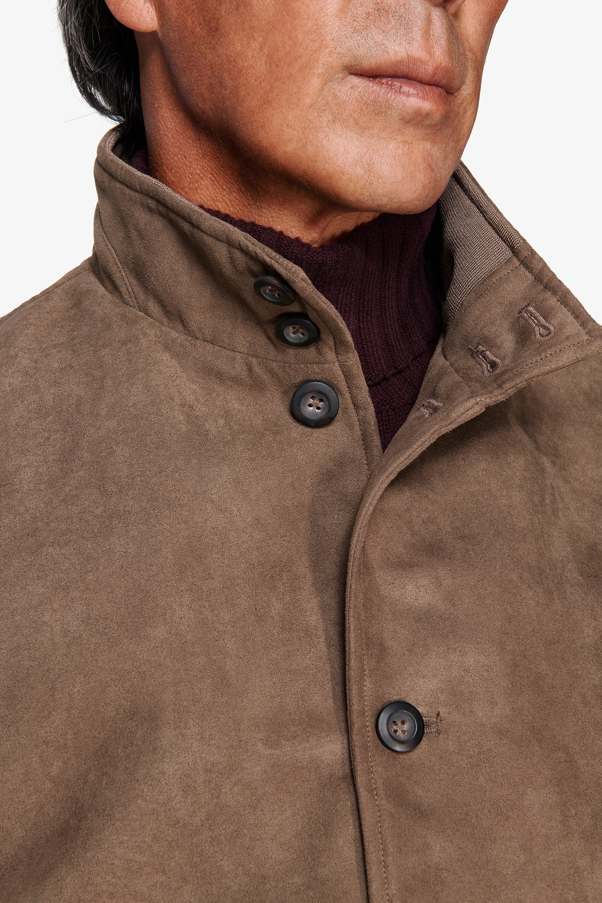 Bomber ecosuede tortora