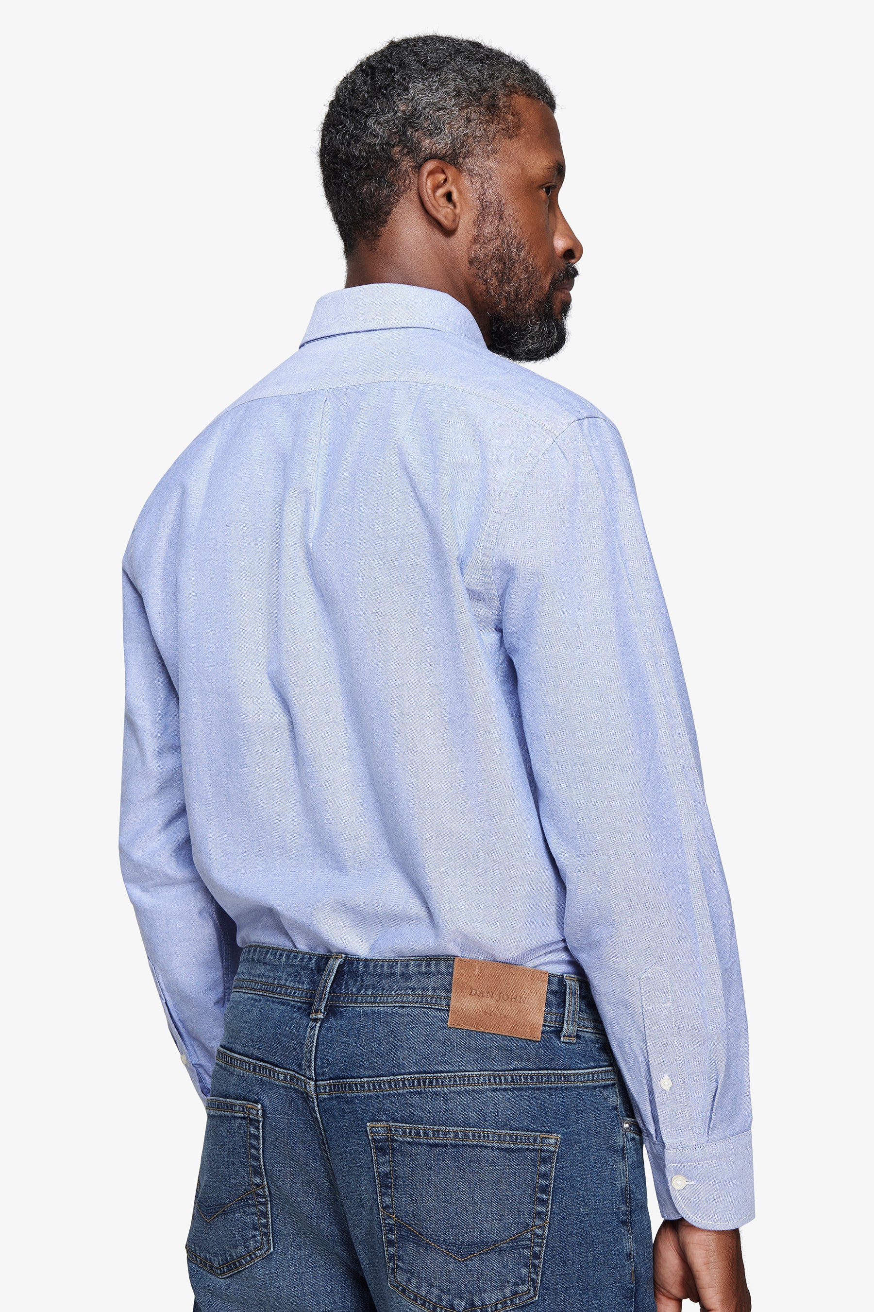 Camicia oxford leisure azzurra