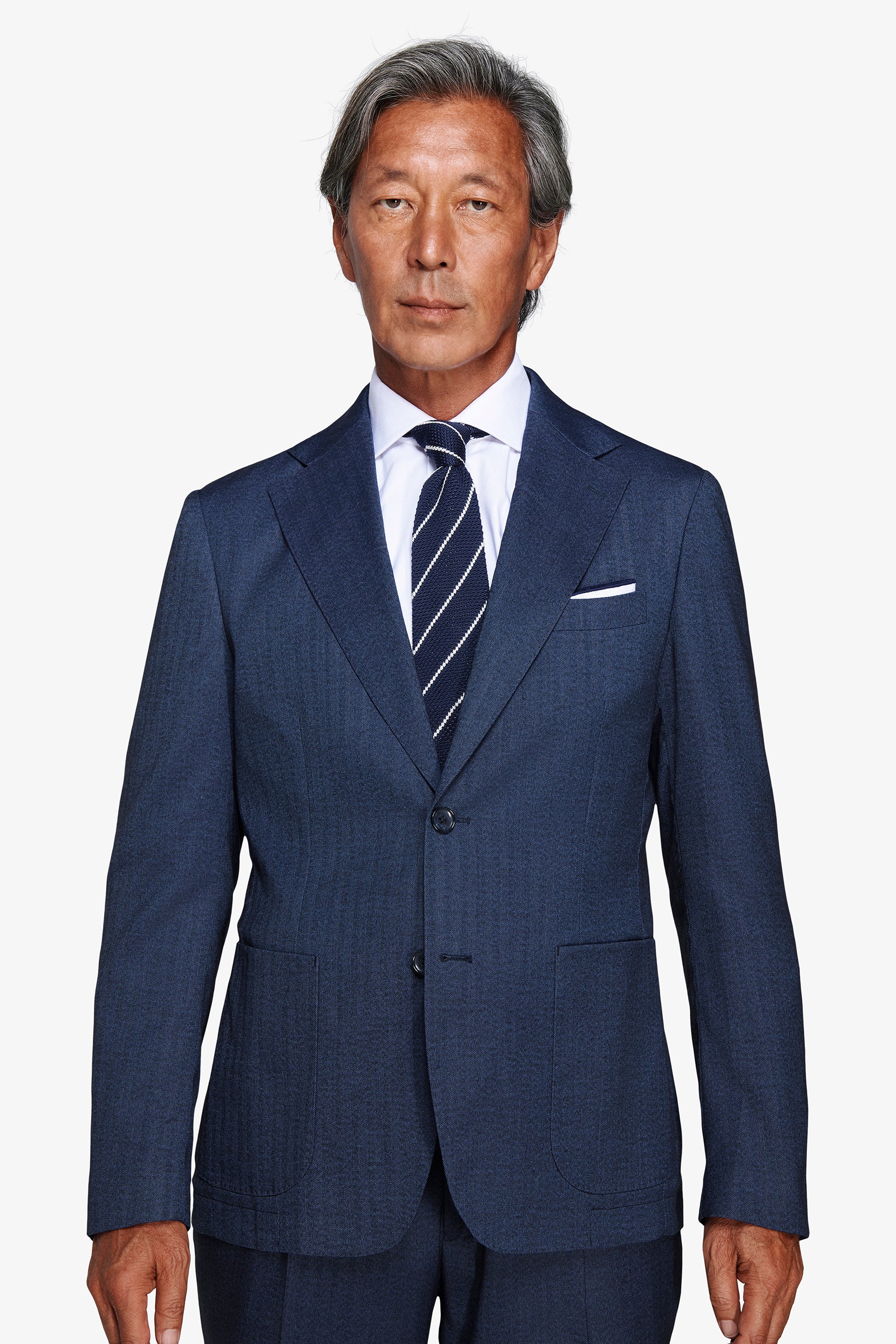 Giacca Herringbone avion