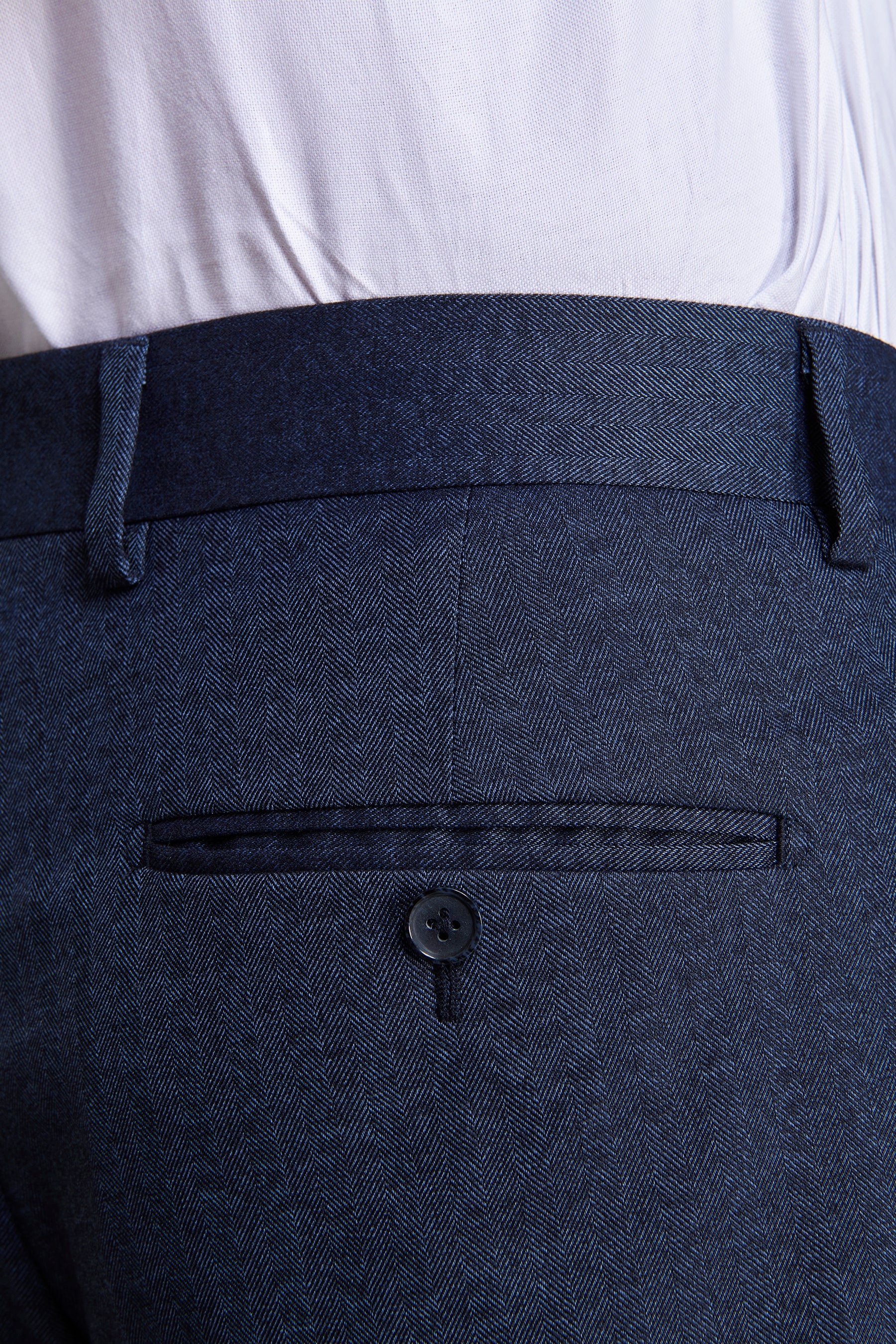 Pantaloni Herringbone avion
