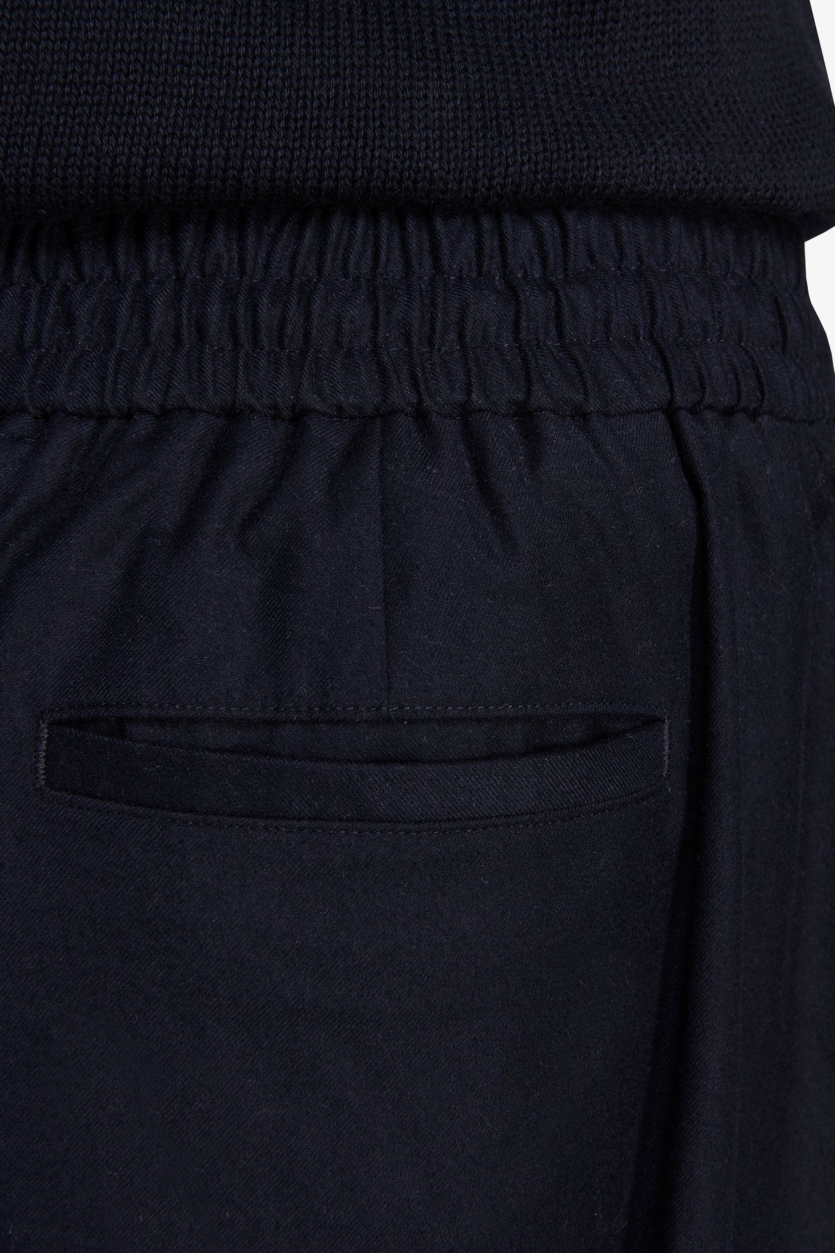 Pantaloni con coulisse blu "Volume"