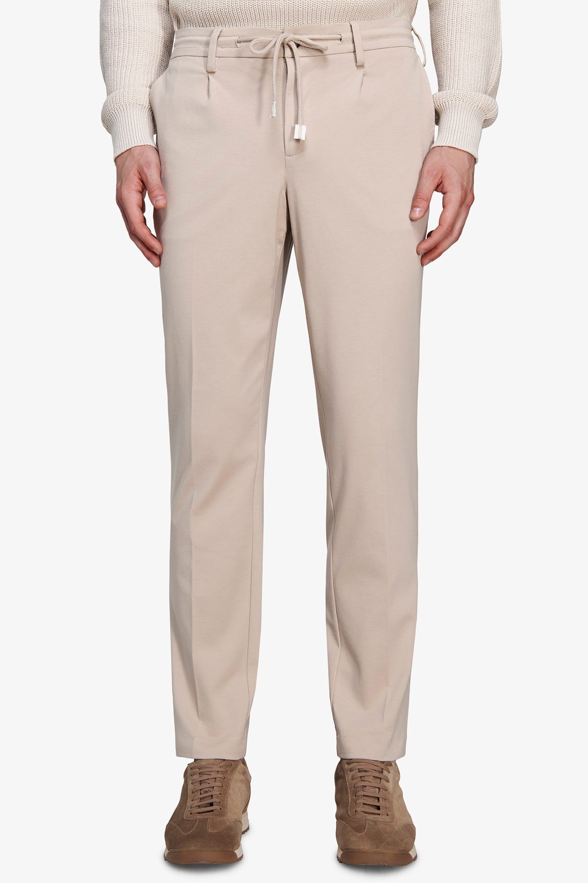 Pantaloni jersey corda