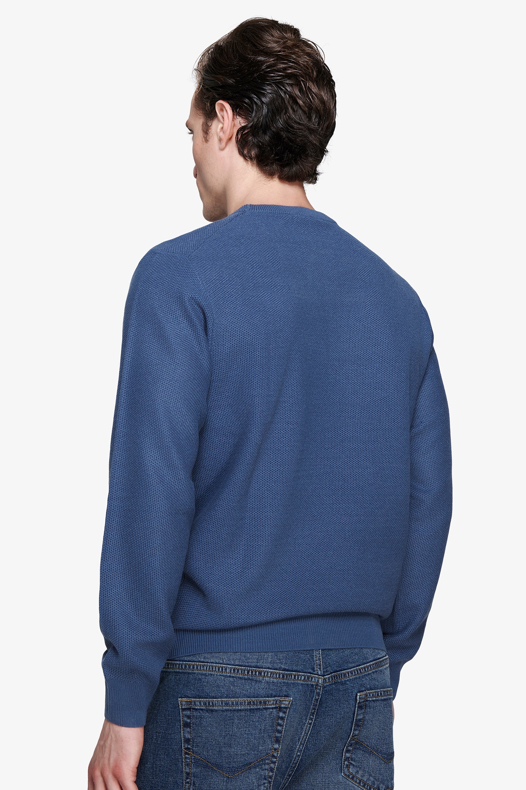 Maglia girocollo chicco di riso carta da zucchero