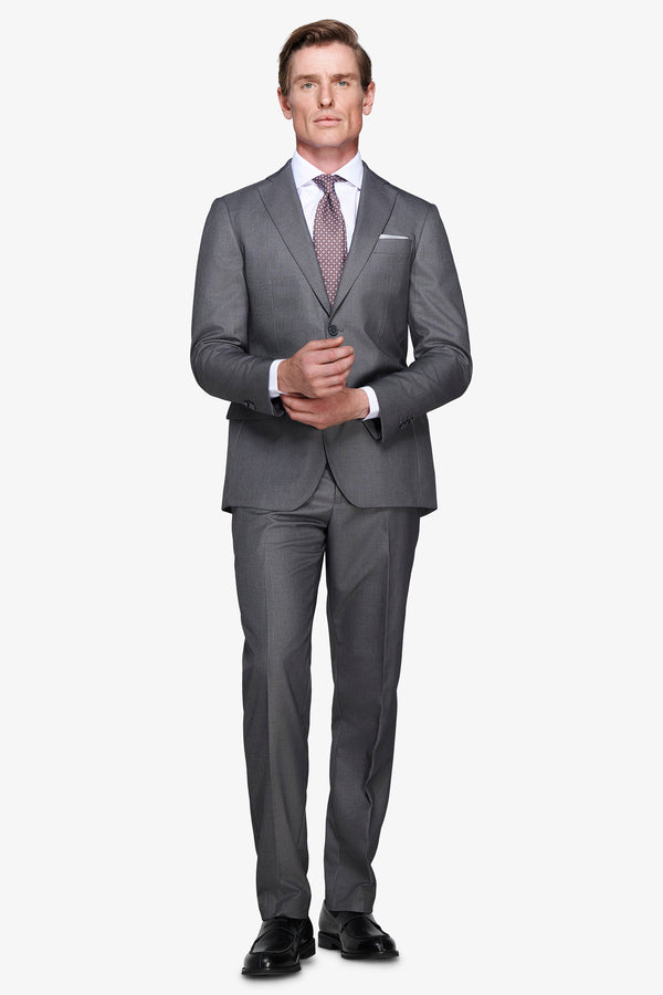 Giacca in grisaglia regular fit grigia