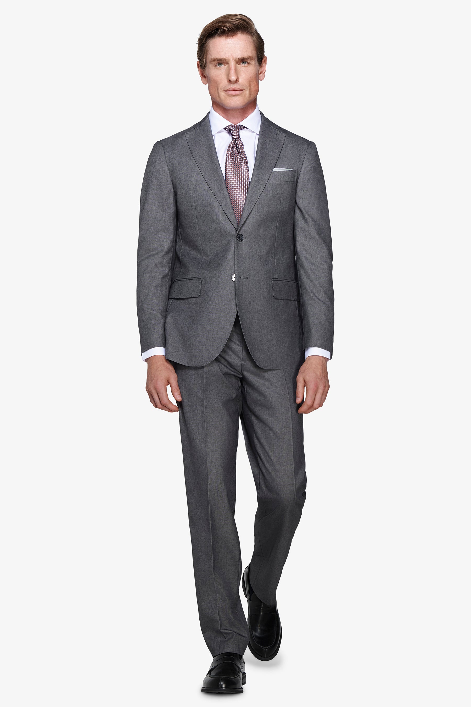 Giacca in grisaglia regular fit grigia