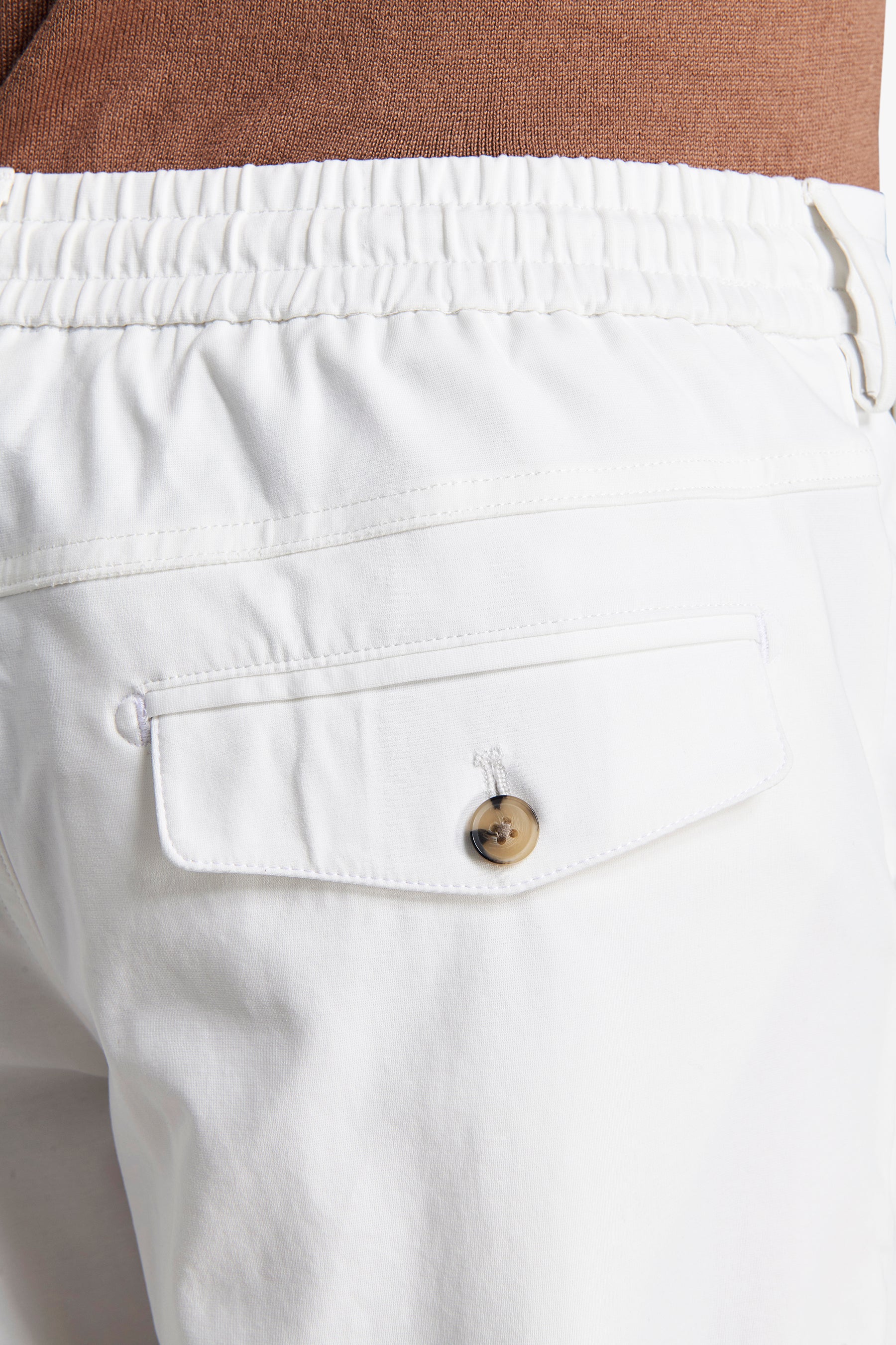 Pantaloni jersey panna