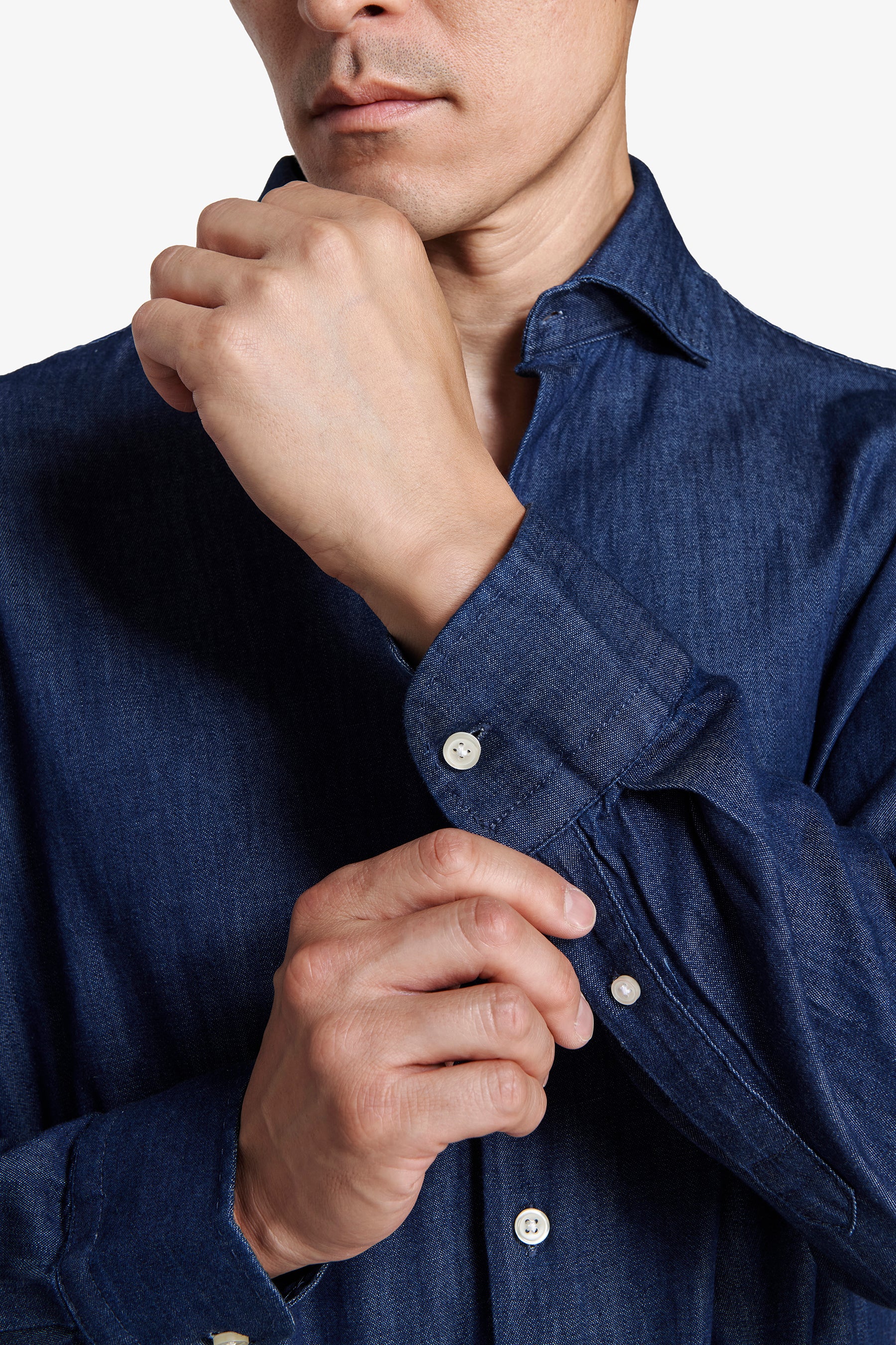Camicia denim leisure