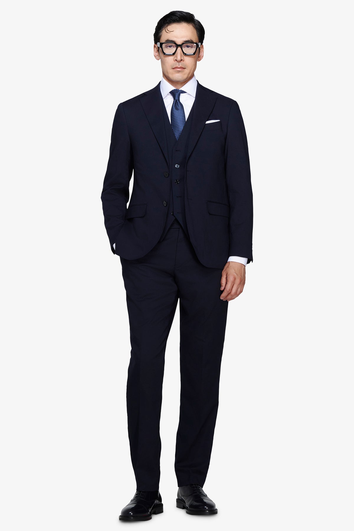 Giacca classica regular blu