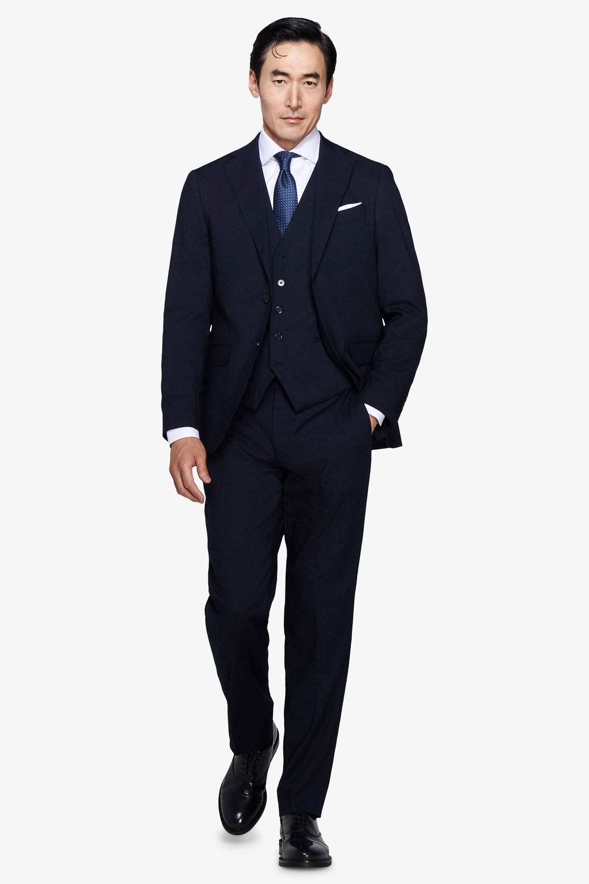 Giacca classica regular blu