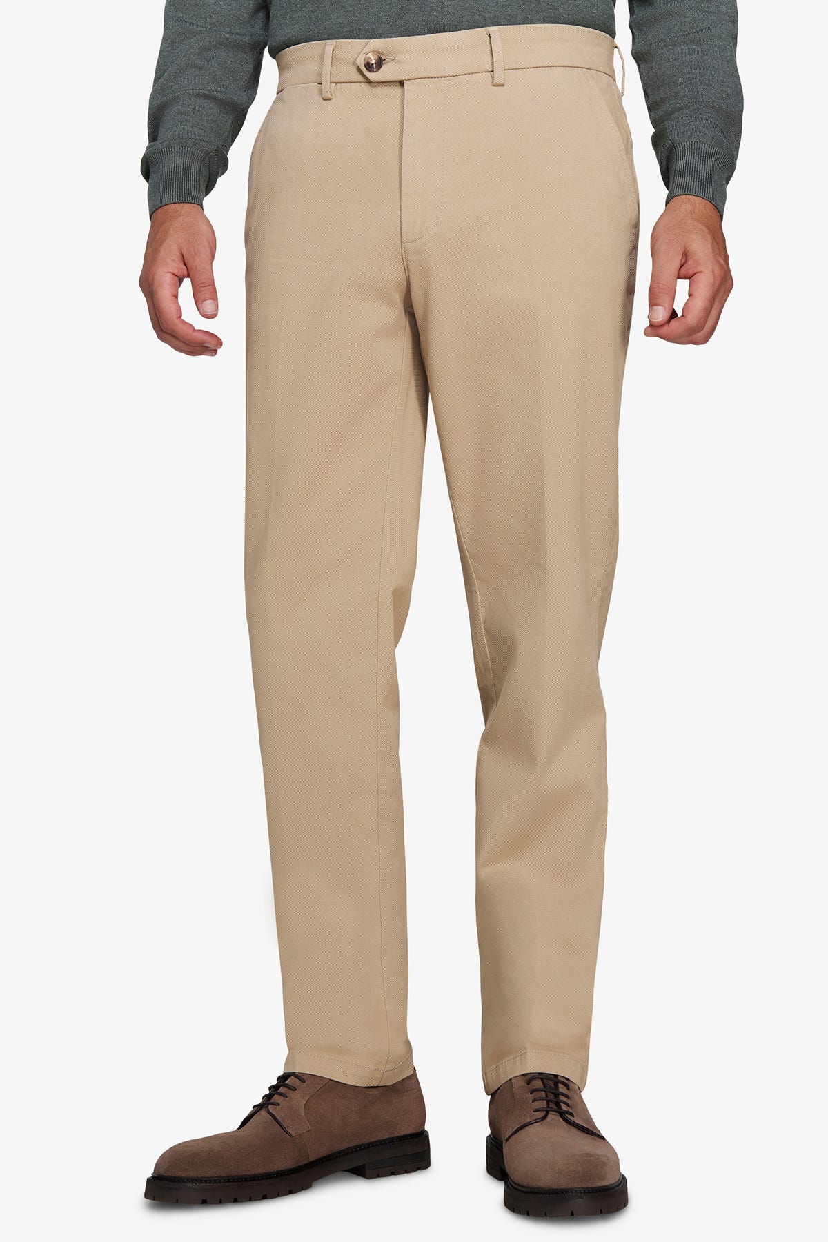 Pantaloni chino armaturato corda