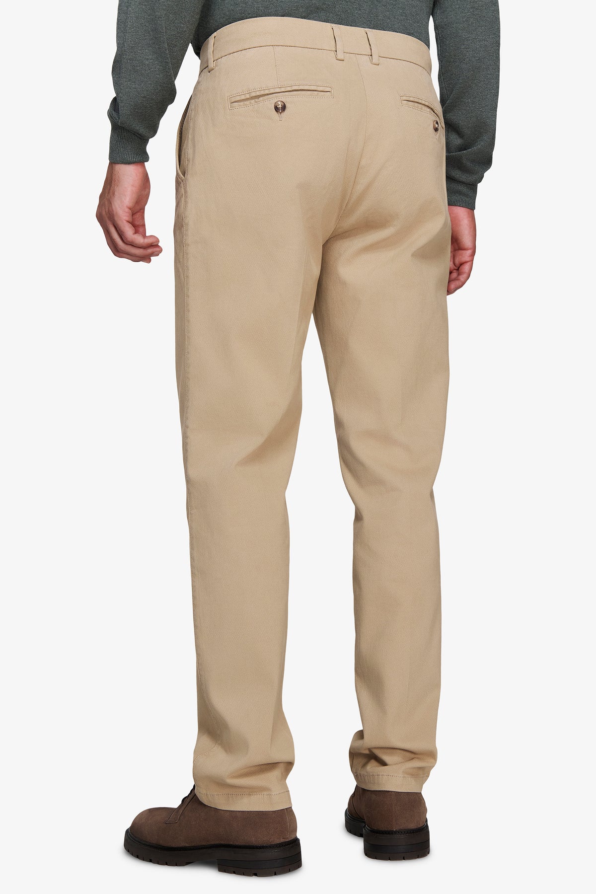 Pantaloni chino armaturato corda