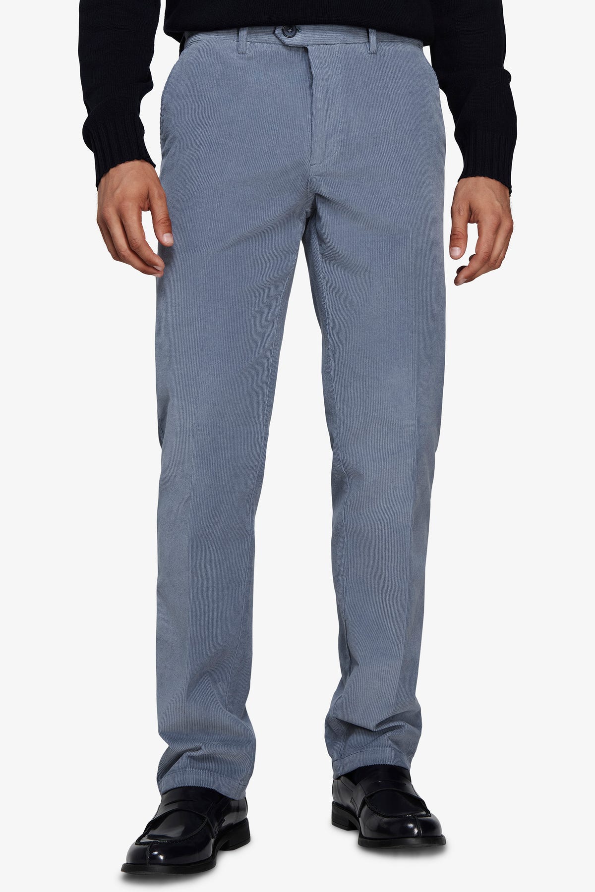 Pantaloni velluto millerighe regular carta da zucchero