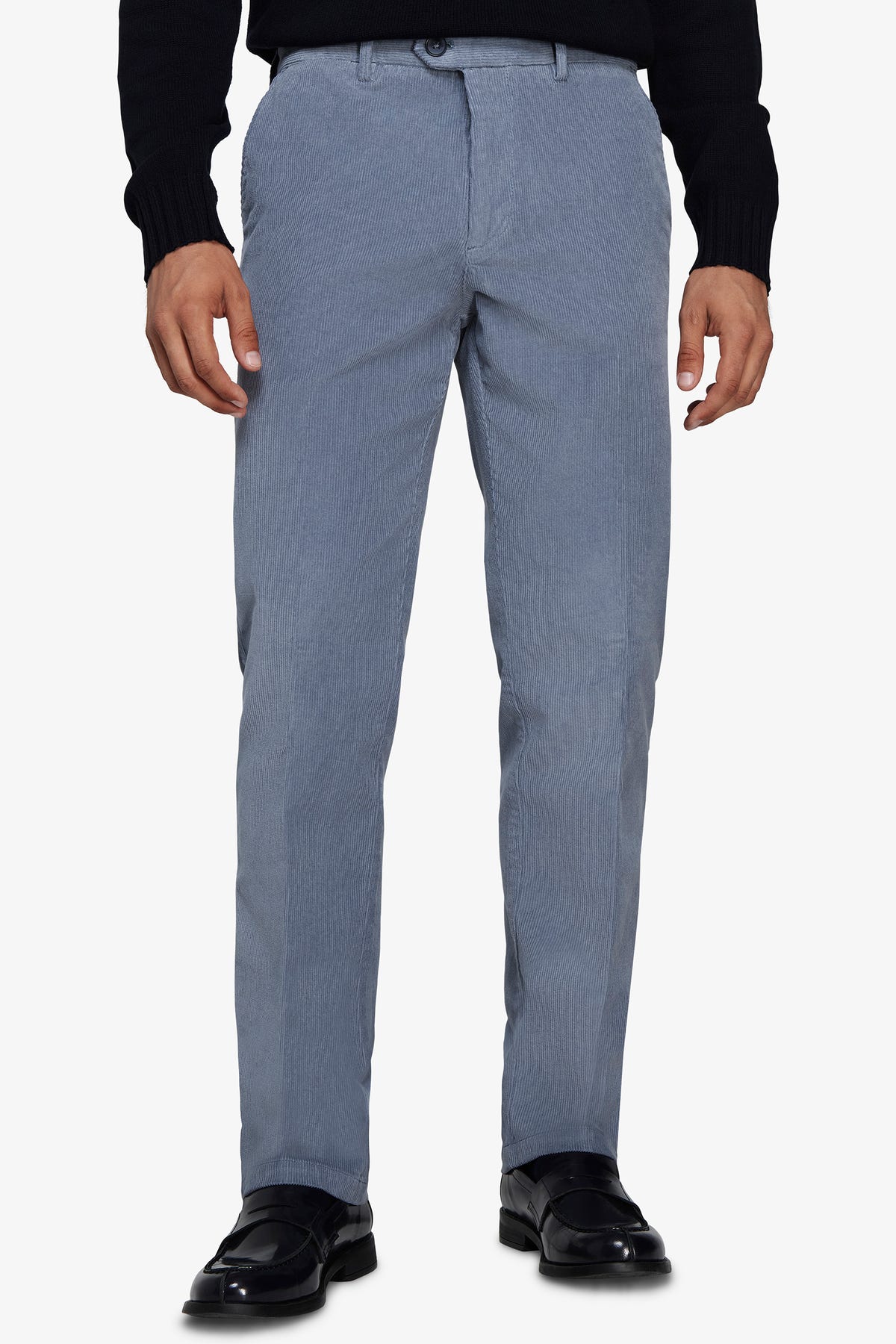 Pantaloni velluto millerighe regular carta da zucchero