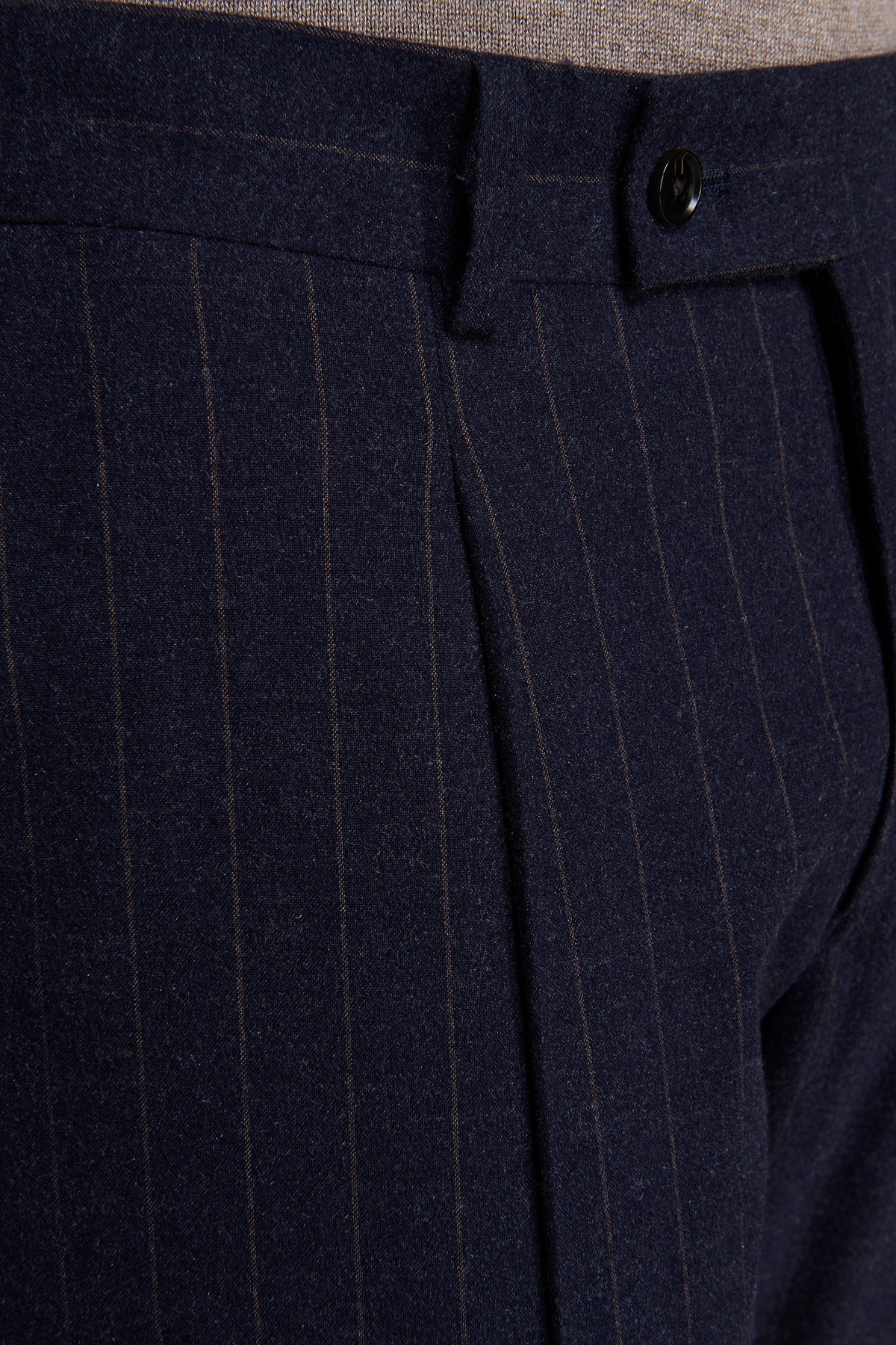 Pantaloni gessati "Contemporary" blu
