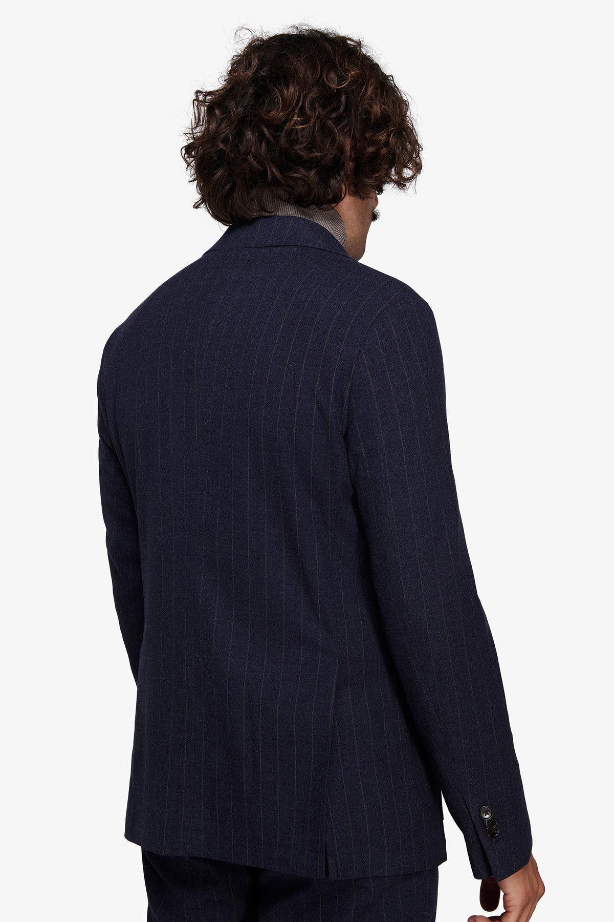 Giacca gessata "Contemporary" blu
