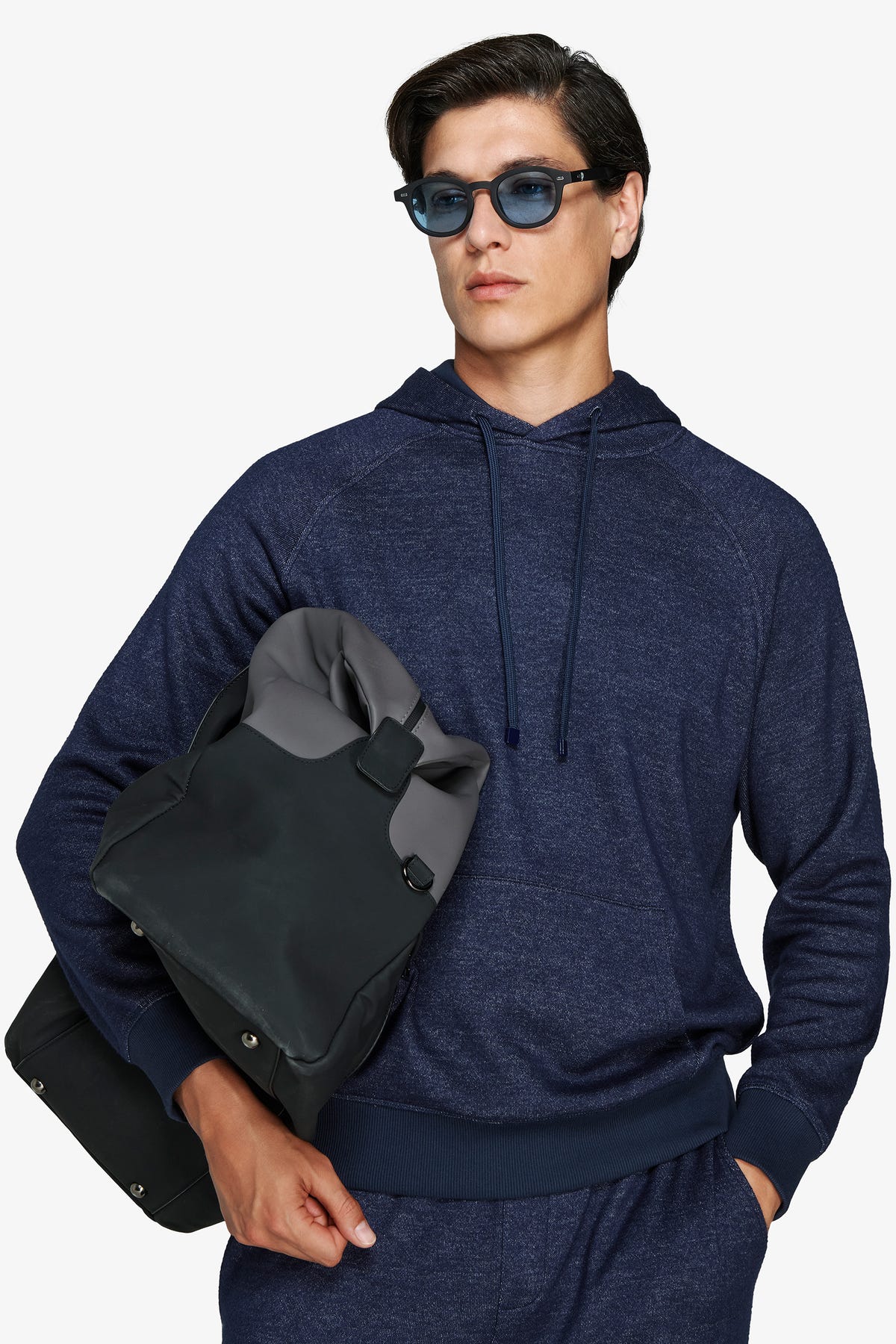Avion knit hooded sweatshirt