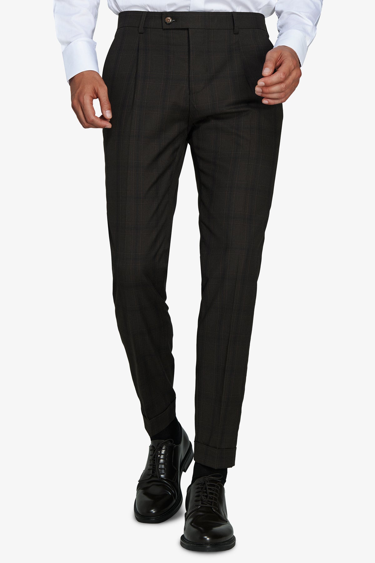 Deep brown Wales trousers