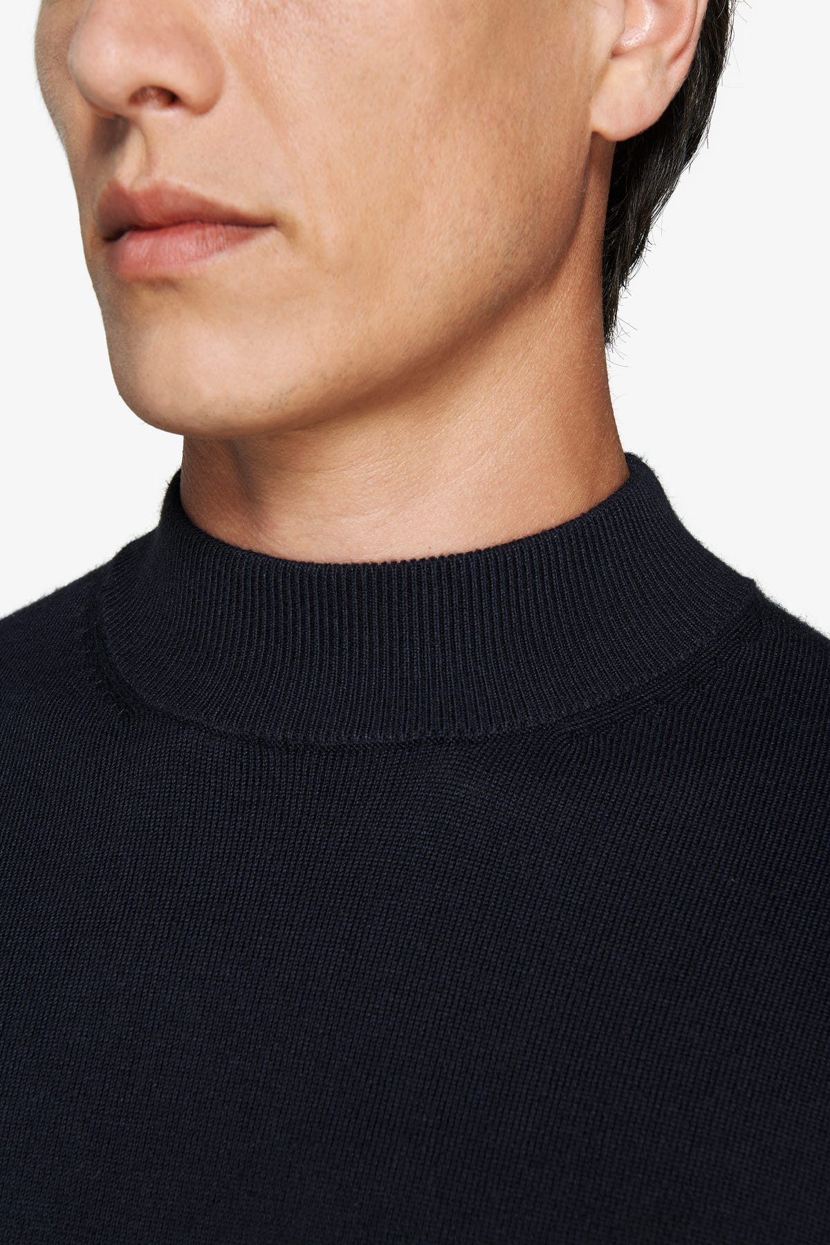 Maglia lupetto basic blu