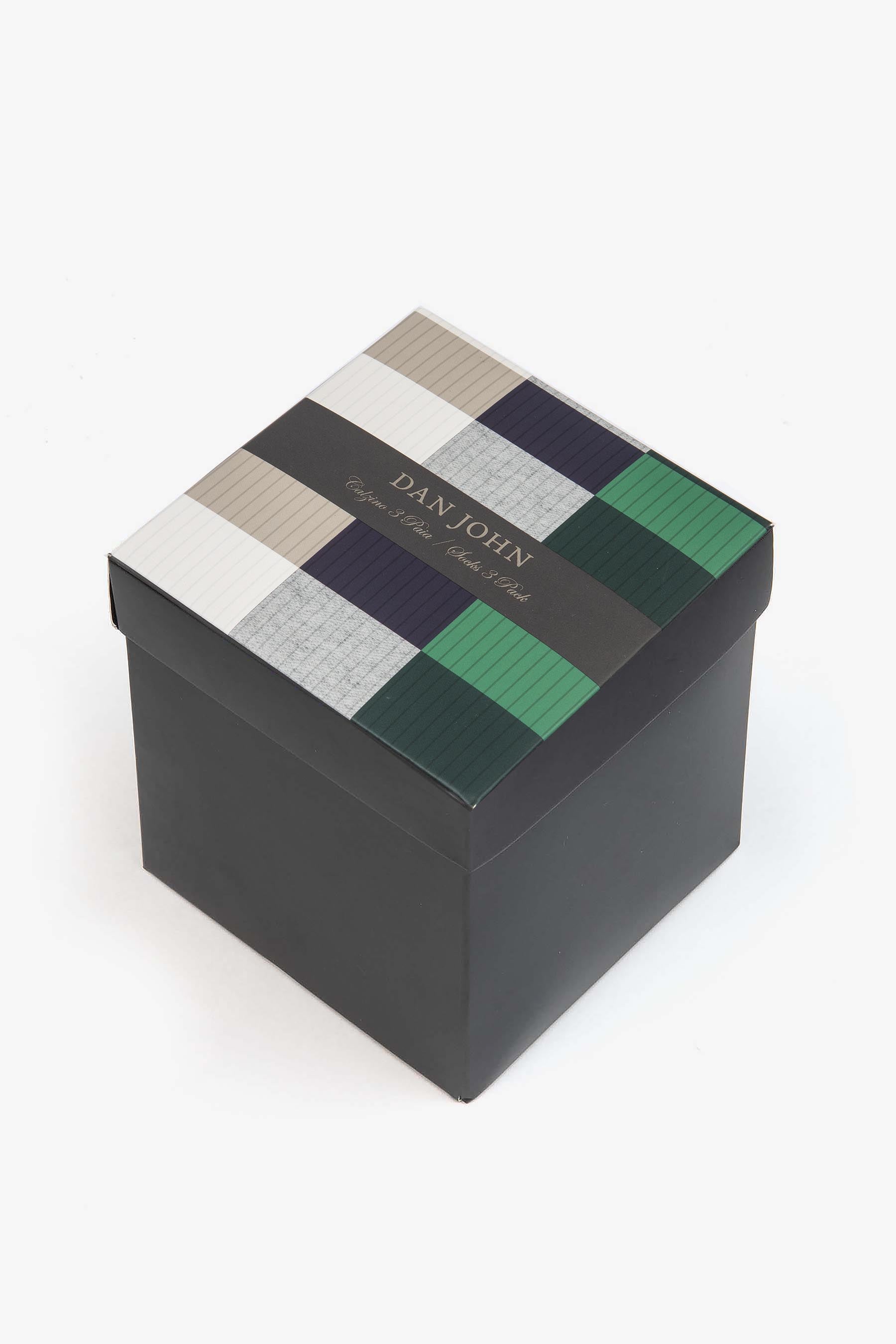 3-pack calzini multicolor-Dan John