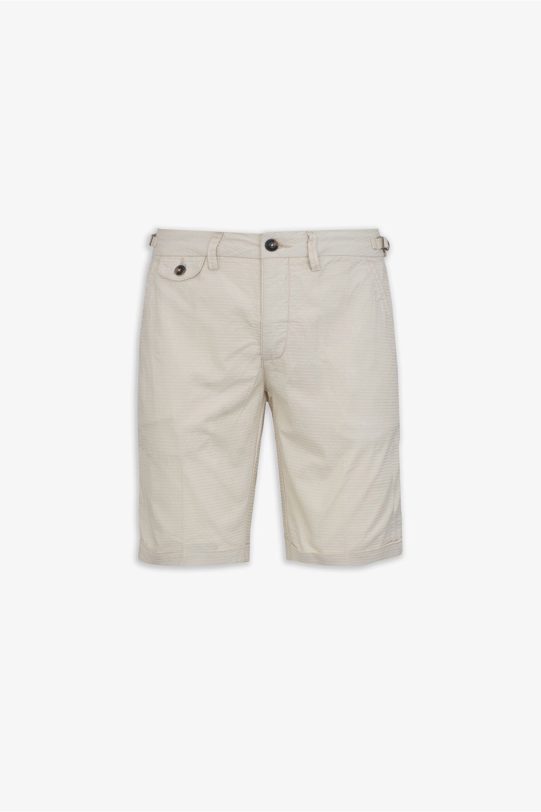 Bermuda chino riga in tono papiro-Dan John