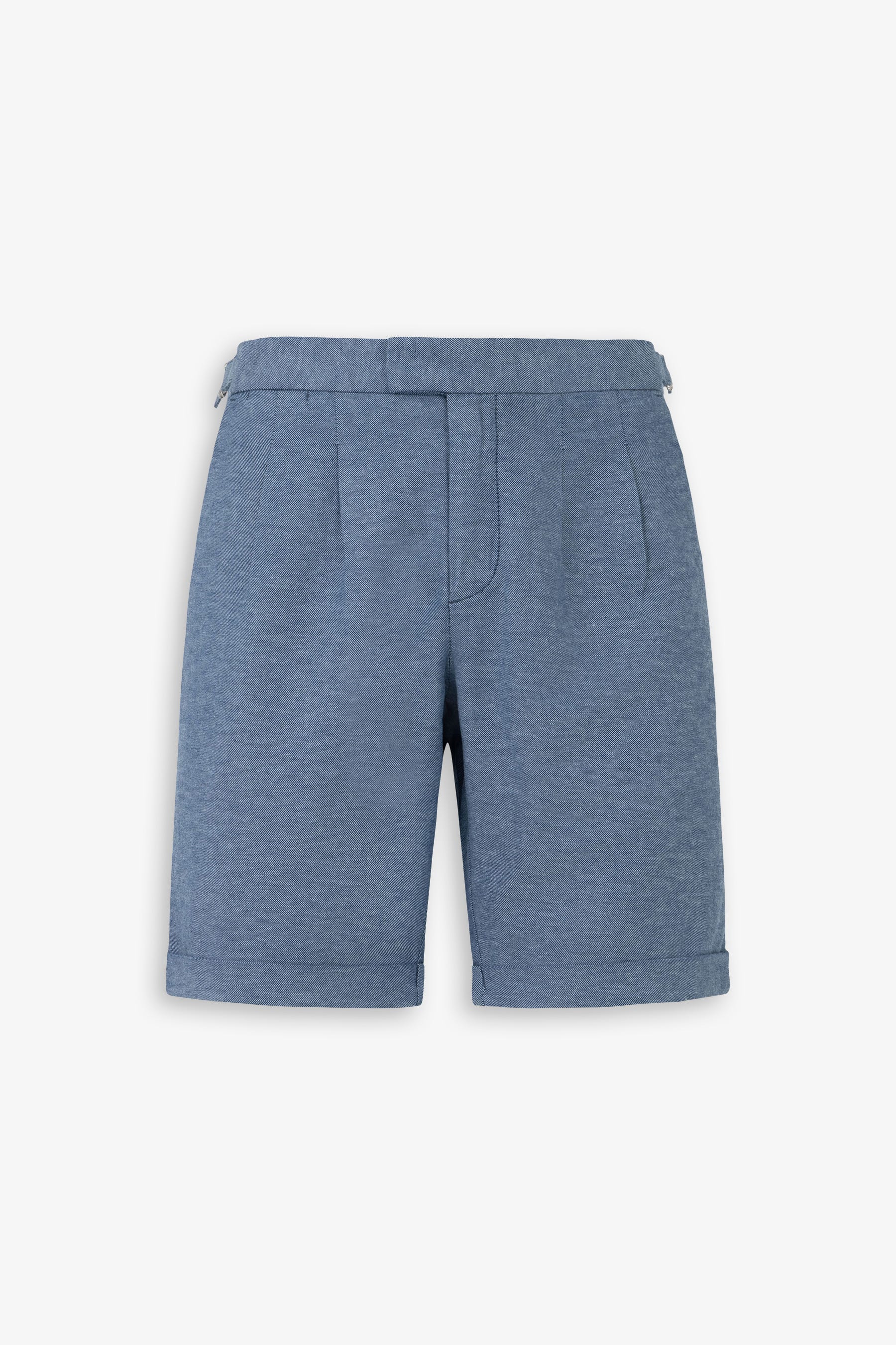Bermuda melange misto lino denim-Dan John