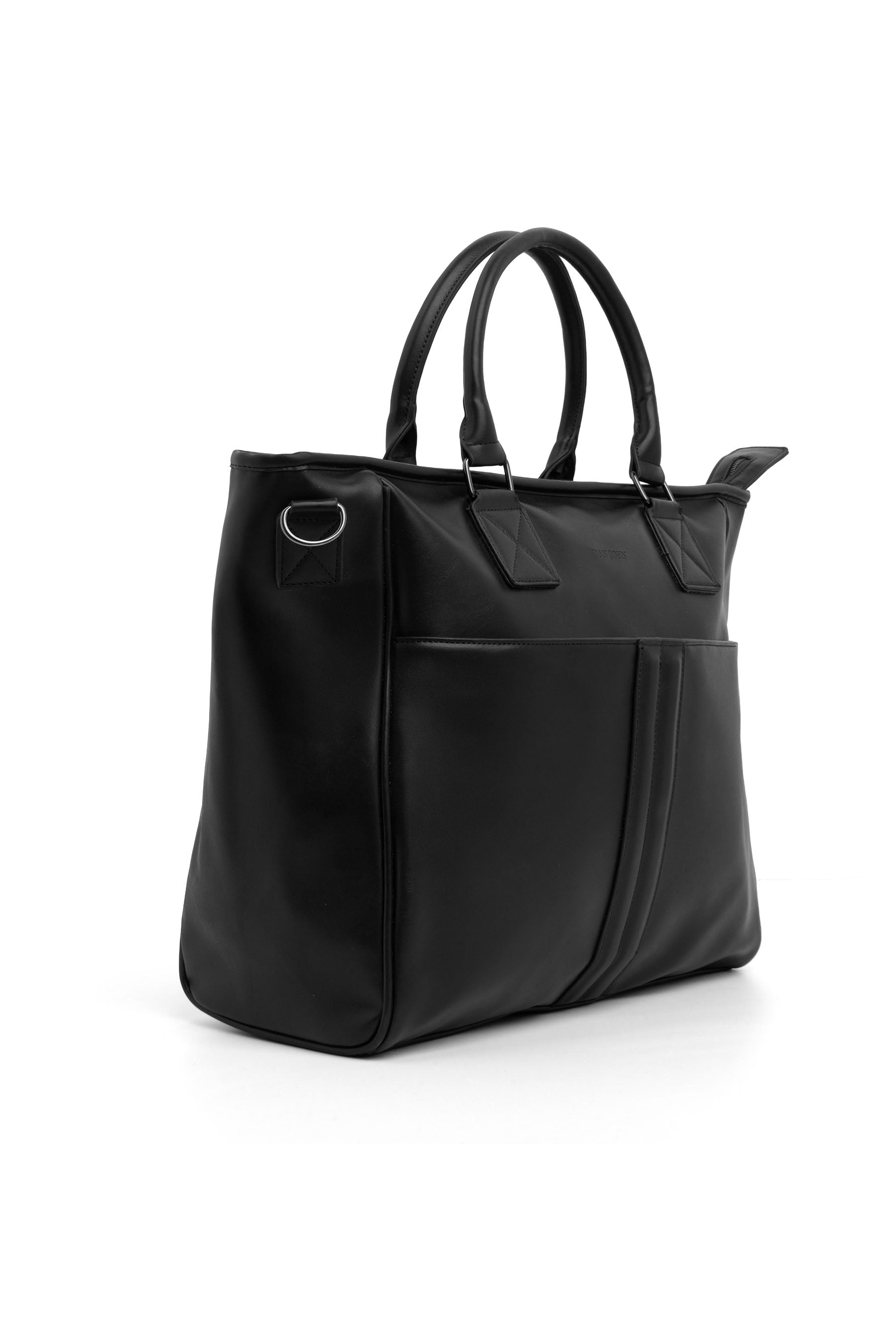 Bolso negro de doble asa