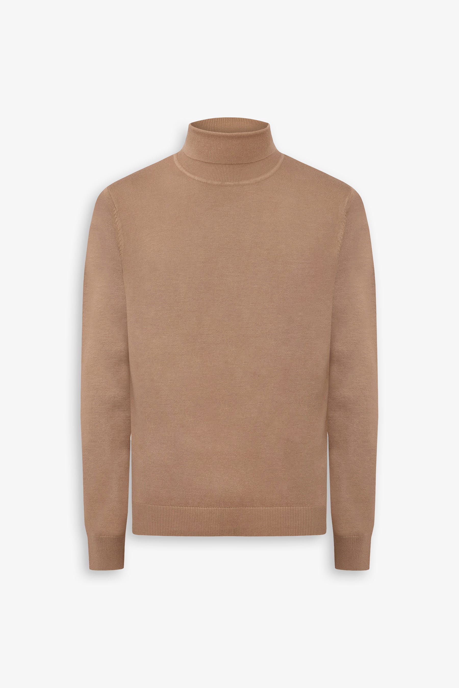 Maglia dolcevita basic cammello-Dan John