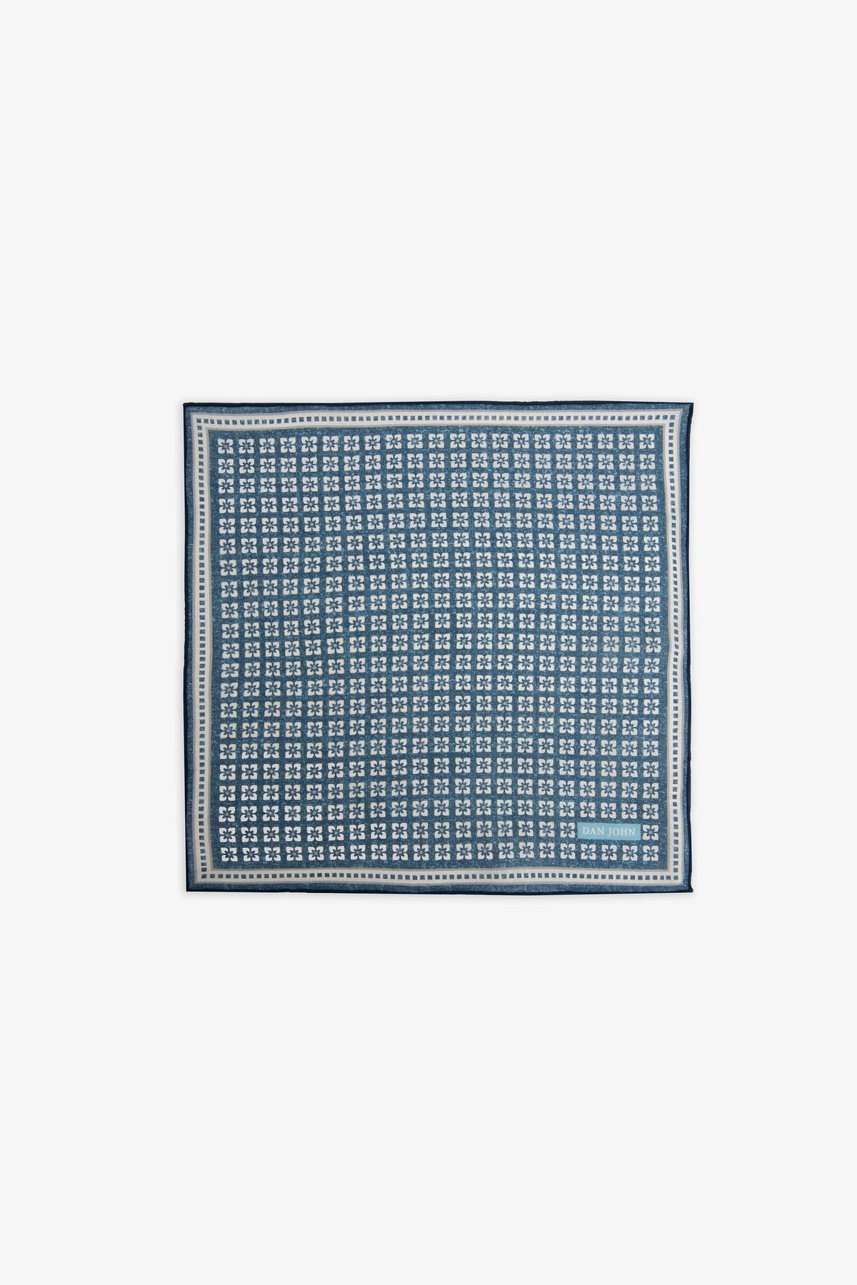 Pochette disegno cerchi celeste