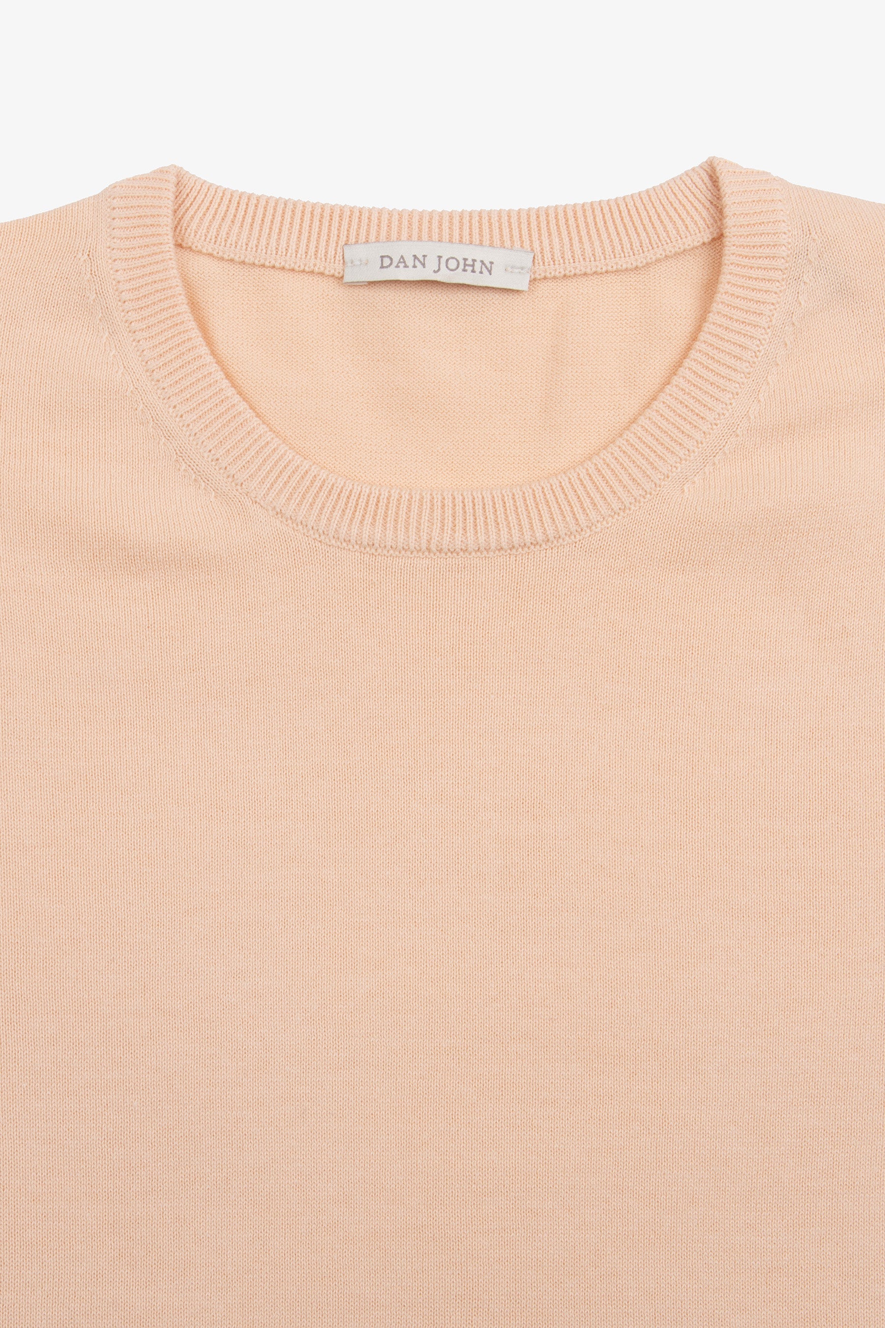 Maglia girocollo cotone pesca-Dan John