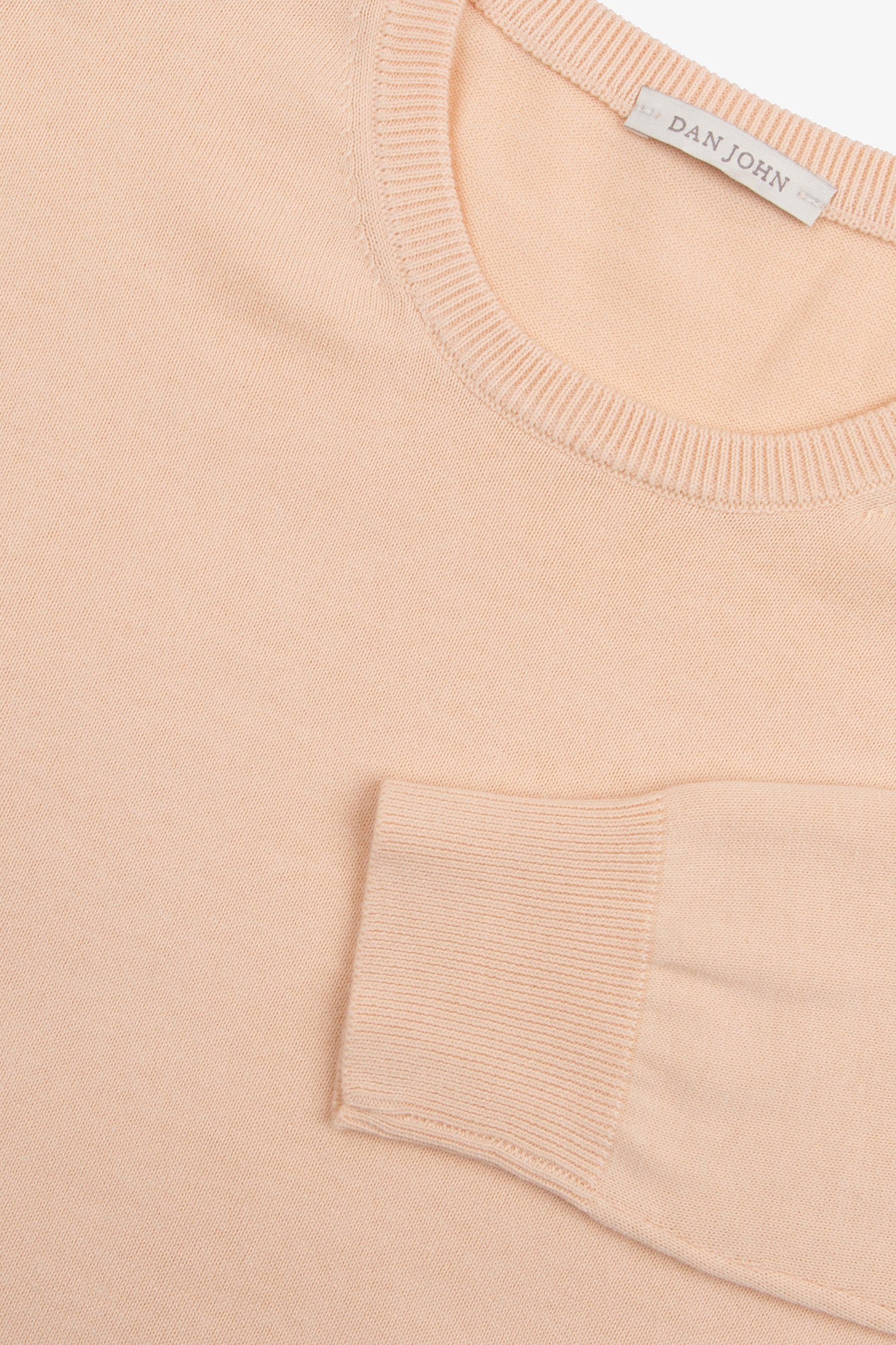 Maglia girocollo cotone pesca-Dan John